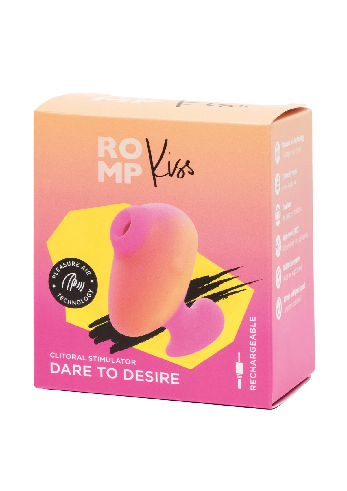 Bestel: Kiss vibrator by Romp - bij Happytoys: de erotische sex webshop | liever Happy dan Easy ⭐⭐⭐⭐⭐