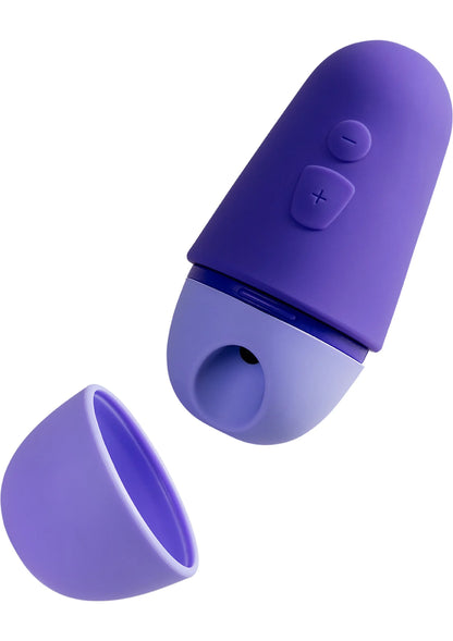 Bestel: Free X airpressure vibrator by Romp - bij Happytoys: de erotische sex webshop | liever Happy dan Easy ⭐⭐⭐⭐⭐ - Default Title - 10987 - PURPLE