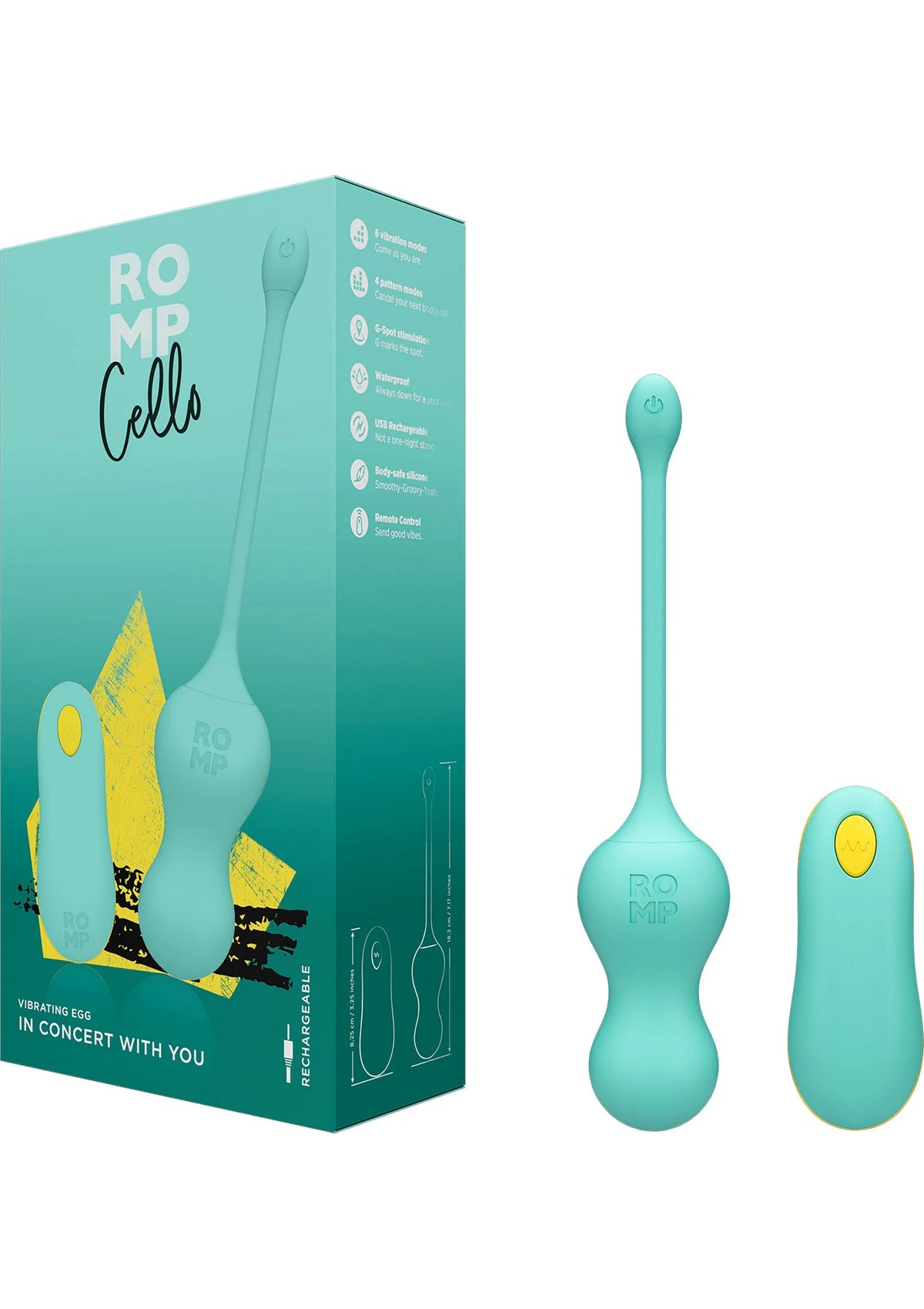 Bestel: Cello Tip vibrator G - Spot  by Romp - bij Happytoys: de erotische sex webshop | liever Happy dan Easy ⭐⭐⭐⭐⭐