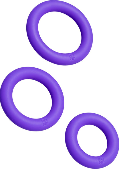 Bestel: Remix Trio cockrings by Romp - bij Happytoys: de erotische sex webshop | liever Happy dan Easy ⭐⭐⭐⭐⭐ - Default Title - 10998 - PURPLE