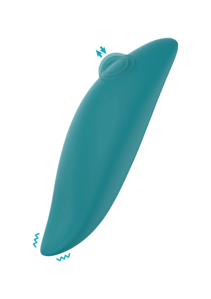 Bestel: The Mira Tapping Stimulator by ToyJoy - bij Happytoys: de erotische sex webshop | liever Happy dan Easy ⭐⭐⭐⭐⭐ - Default Title - 11052 - GREEN