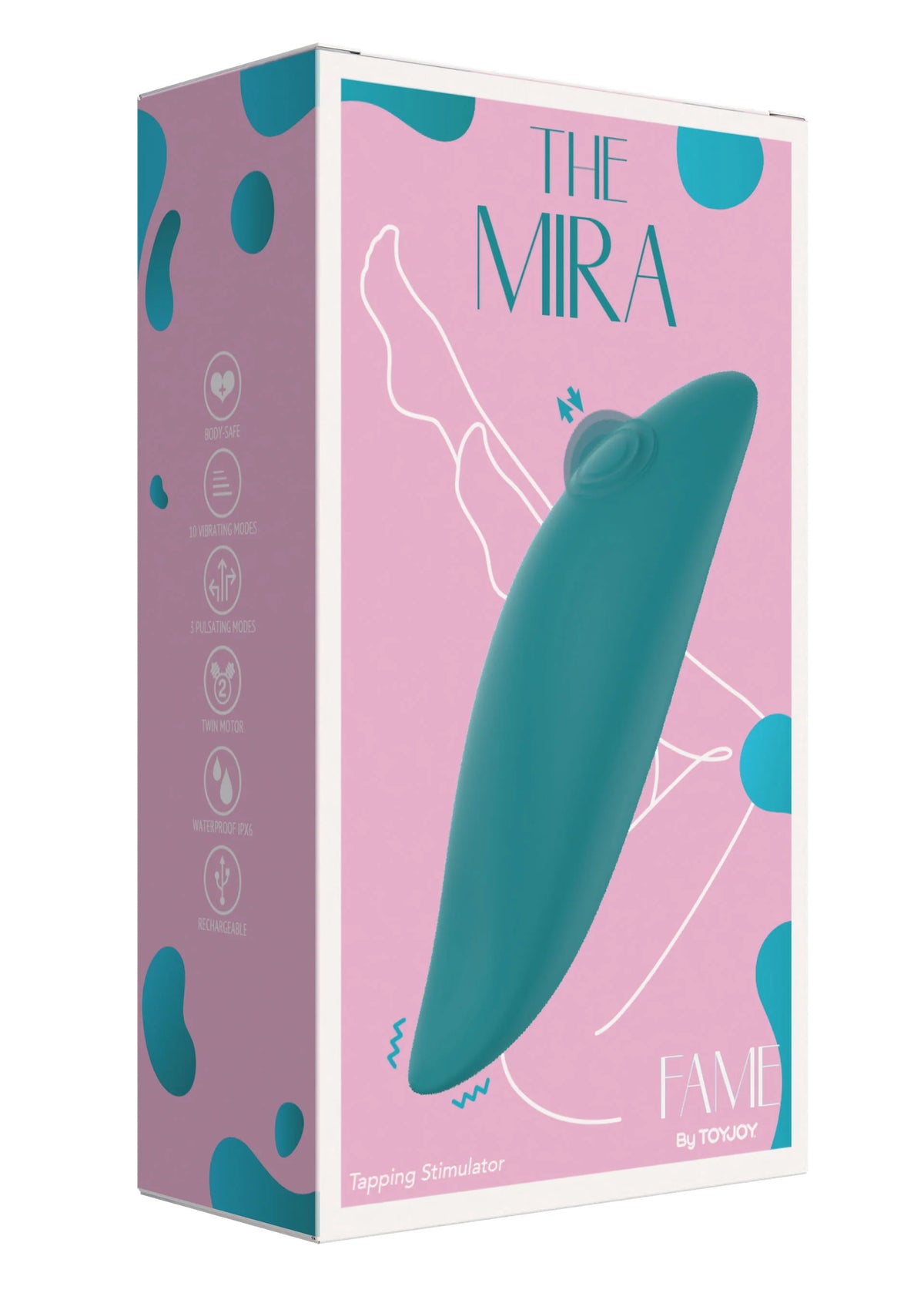 Bestel: The Mira Tapping Stimulator by ToyJoy - bij Happytoys: de erotische sex webshop | liever Happy dan Easy ⭐⭐⭐⭐⭐