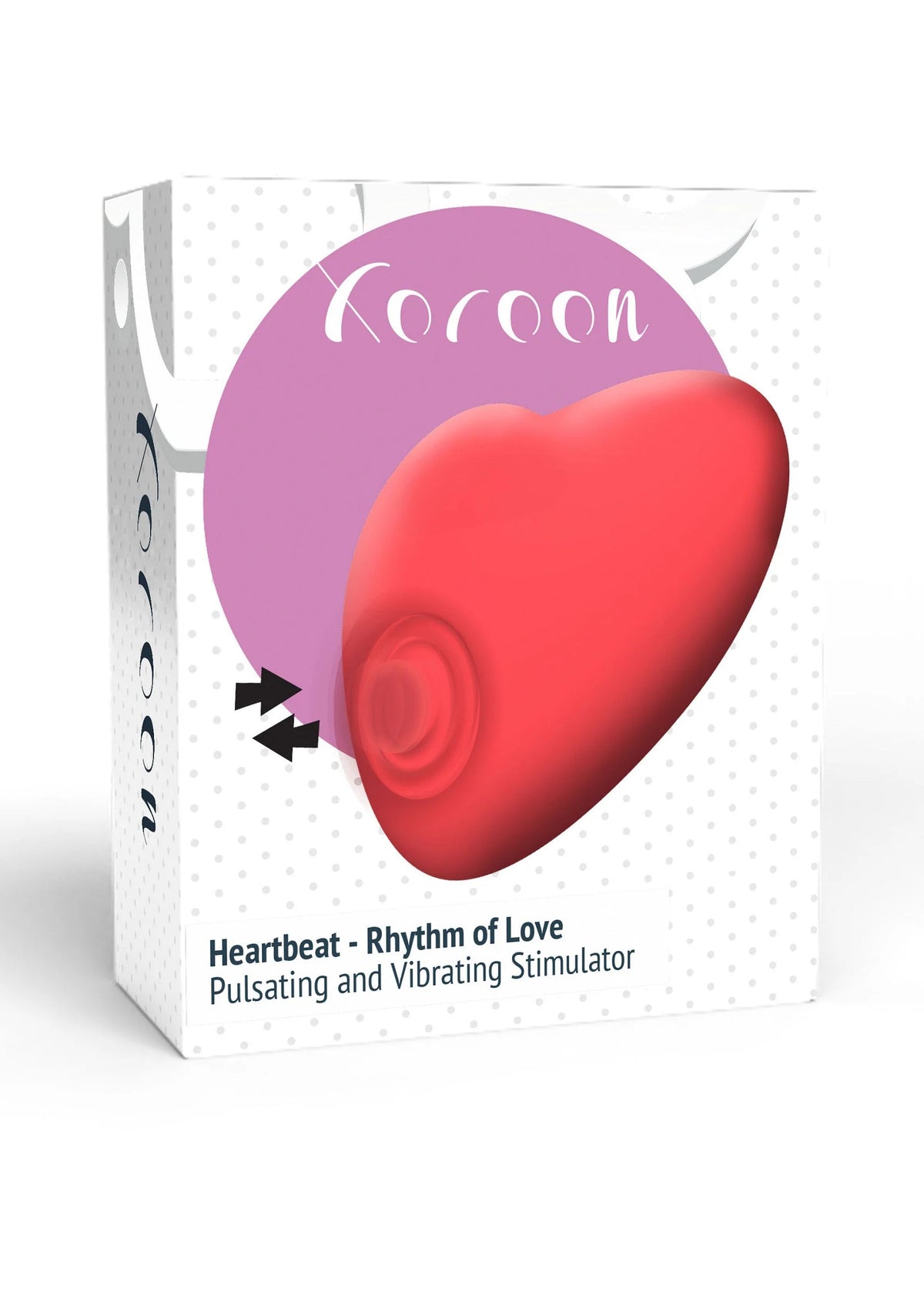 Bestel: Heartbeat Pulsating & Vibrating Stimulator by Xocoon - bij Happytoys: de erotische sex webshop | liever Happy dan Easy ⭐⭐⭐⭐⭐