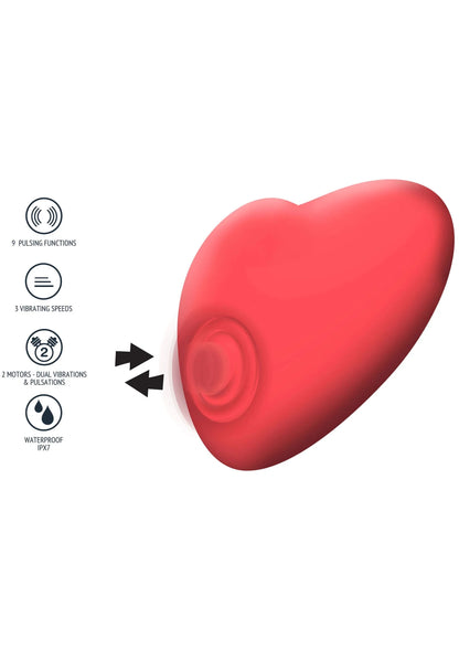 Bestel: Heartbeat Pulsating & Vibrating Stimulator by Xocoon - bij Happytoys: de erotische sex webshop | liever Happy dan Easy ⭐⭐⭐⭐⭐