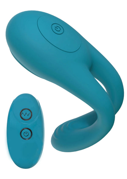 Bestel: Love Connection Couples Ring by Xocoon - bij Happytoys: de erotische sex webshop | liever Happy dan Easy ⭐⭐⭐⭐⭐ - Default Title - 11099 - PETROL