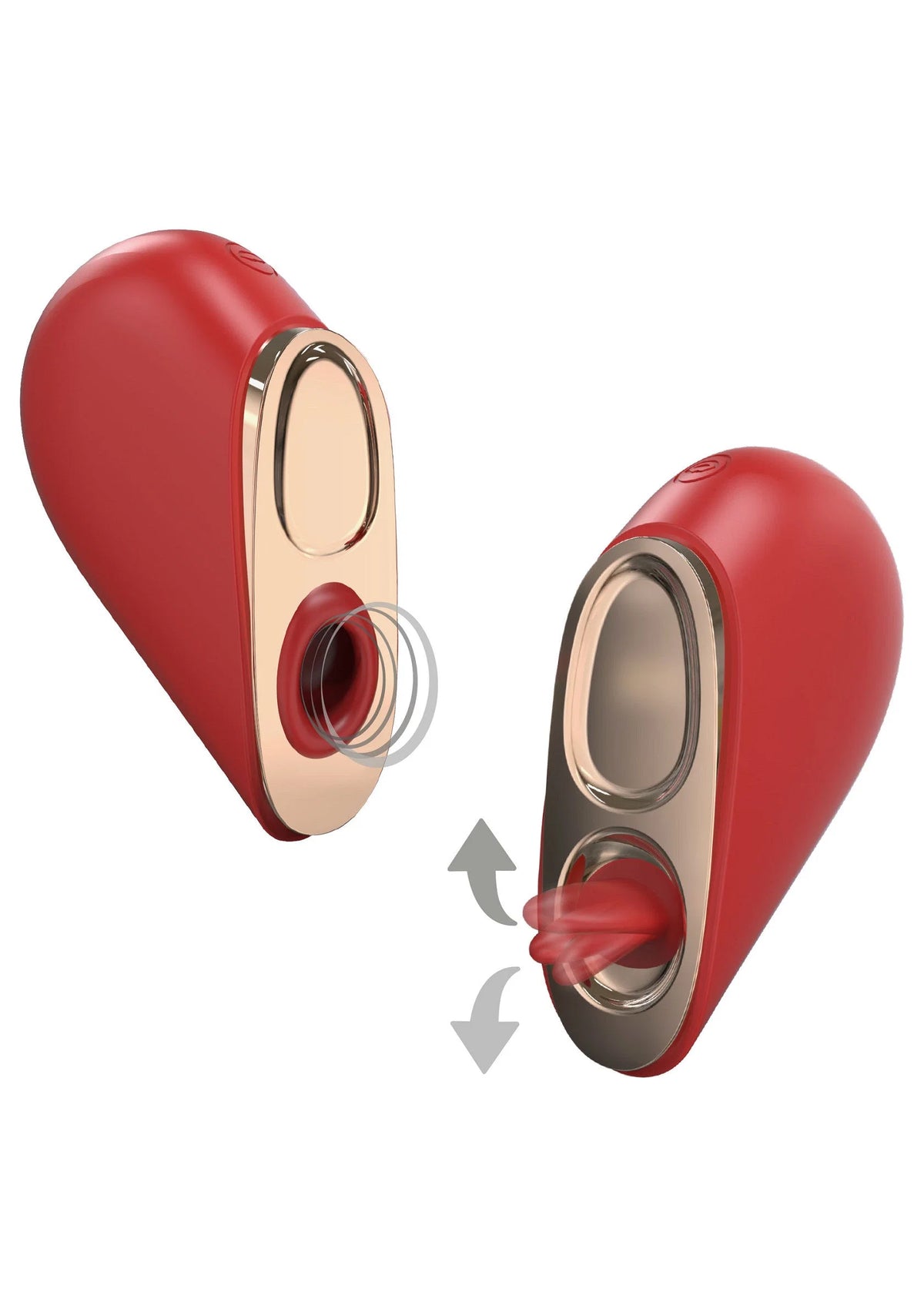 Bestel: Heartbreaker 2 - in - 1 Stimulator by Xocoon - bij Happytoys: de erotische sex webshop | liever Happy dan Easy ⭐⭐⭐⭐⭐ - Default Title - 11100 - RED