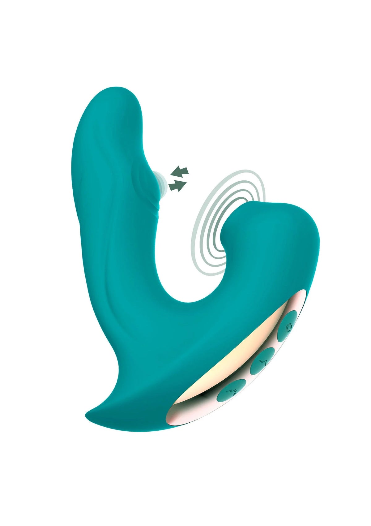 Bestel: Eternal Love Air Pulse Vibrator by Xocoon - bij Happytoys: de erotische sex webshop | liever Happy dan Easy ⭐⭐⭐⭐⭐ - Default Title - 11104 - GREEN