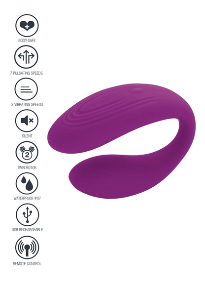 Bestel: Bound Love Couples Vibrator by Xocoon - bij Happytoys: de erotische sex webshop | liever Happy dan Easy ⭐⭐⭐⭐⭐