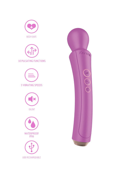 Bestel: The Curved Wand by Xocoon - bij Happytoys: de erotische sex webshop | liever Happy dan Easy ⭐⭐⭐⭐⭐