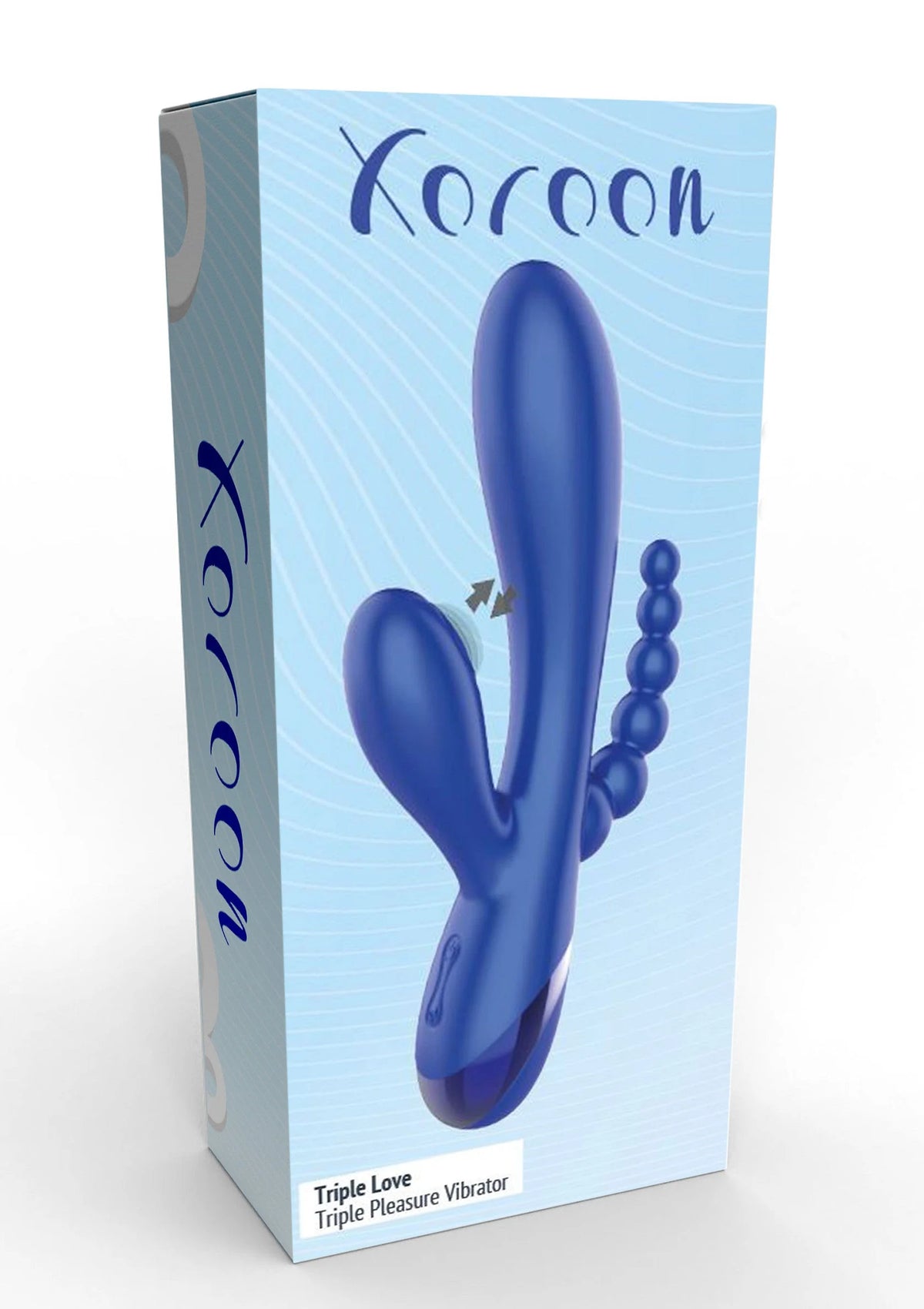 Bestel: Triple Love Vibrator by Xocoon - bij Happytoys: de erotische sex webshop | liever Happy dan Easy ⭐⭐⭐⭐⭐
