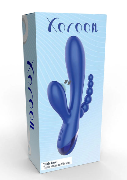 Bestel: Triple Love Vibrator by Xocoon - bij Happytoys: de erotische sex webshop | liever Happy dan Easy ⭐⭐⭐⭐⭐