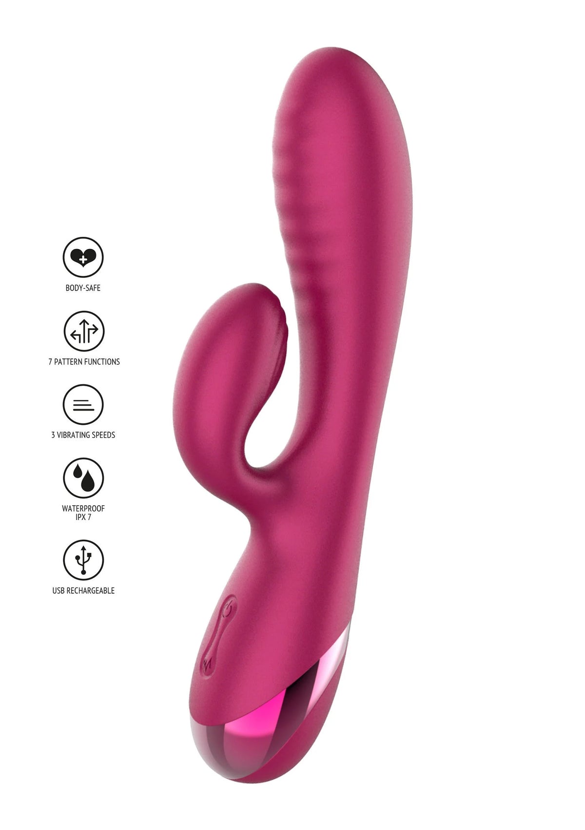 Bestel: Forever Love G - Spot Rabbit Vibrator by Xocoon - bij Happytoys: de erotische sex webshop | liever Happy dan Easy ⭐⭐⭐⭐⭐