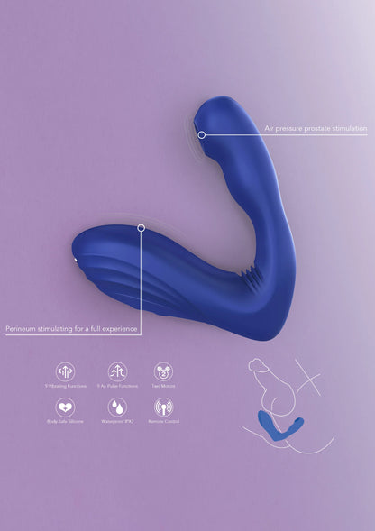 Bestel: Alpha Arouser - Prostate Air Stimulator by Xocoon - bij Happytoys: de erotische sex webshop | liever Happy dan Easy ⭐⭐⭐⭐⭐