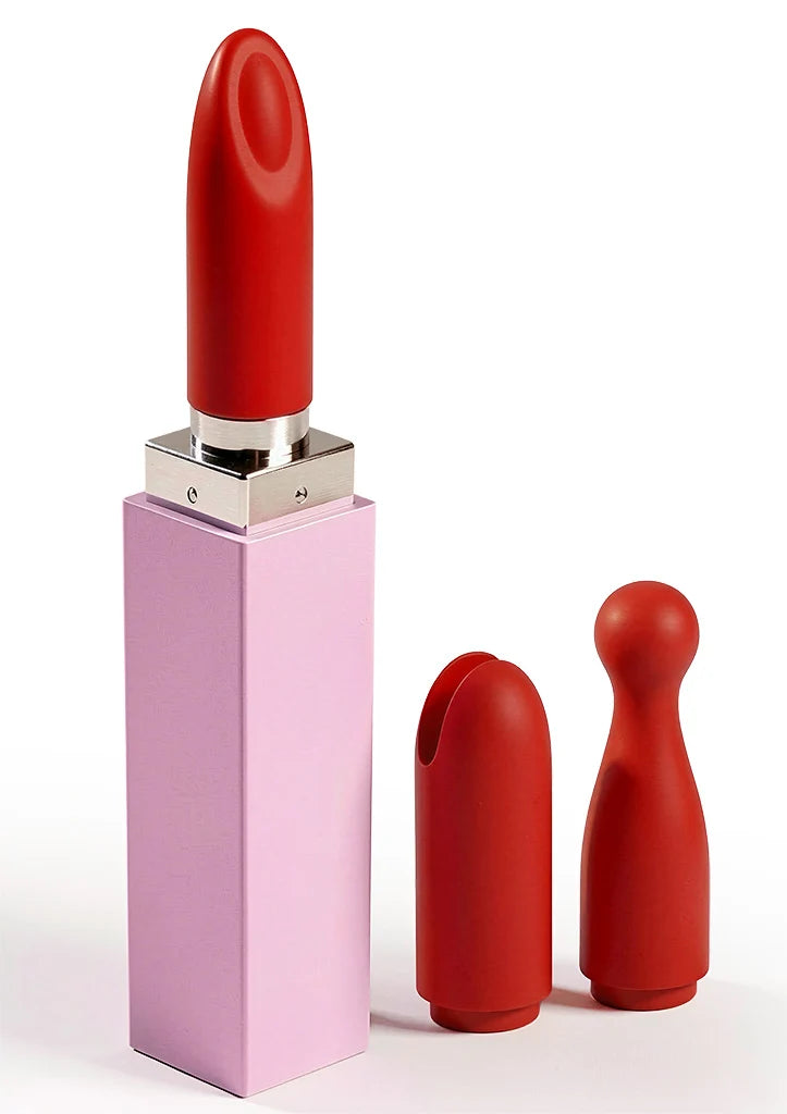 Bestel: Sealed With A Kiss Lipstick Vibe by Xocoon - bij Happytoys: de erotische sex webshop | liever Happy dan Easy ⭐⭐⭐⭐⭐ - Default Title - 11132 - PINK