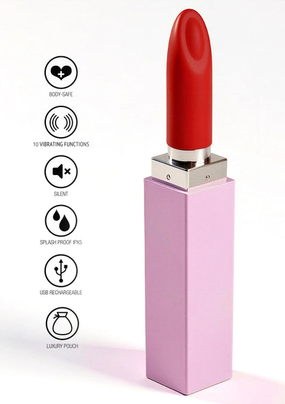 Bestel: Sealed With A Kiss Lipstick Vibe by Xocoon - bij Happytoys: de erotische sex webshop | liever Happy dan Easy ⭐⭐⭐⭐⭐