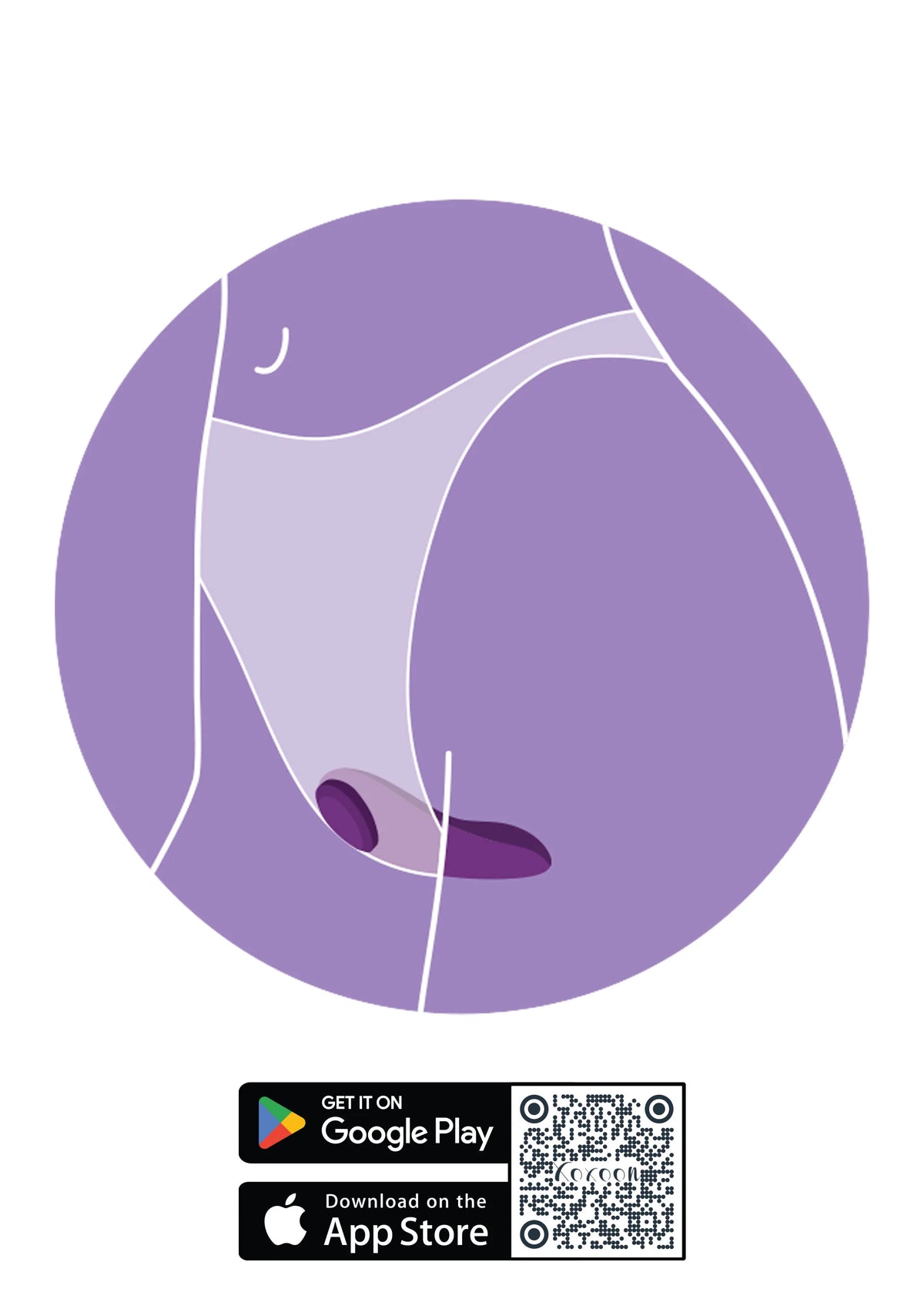 Bestel: Date Night Panty Vibrator + App by Xocoon - bij Happytoys: de erotische sex webshop | liever Happy dan Easy ⭐⭐⭐⭐⭐