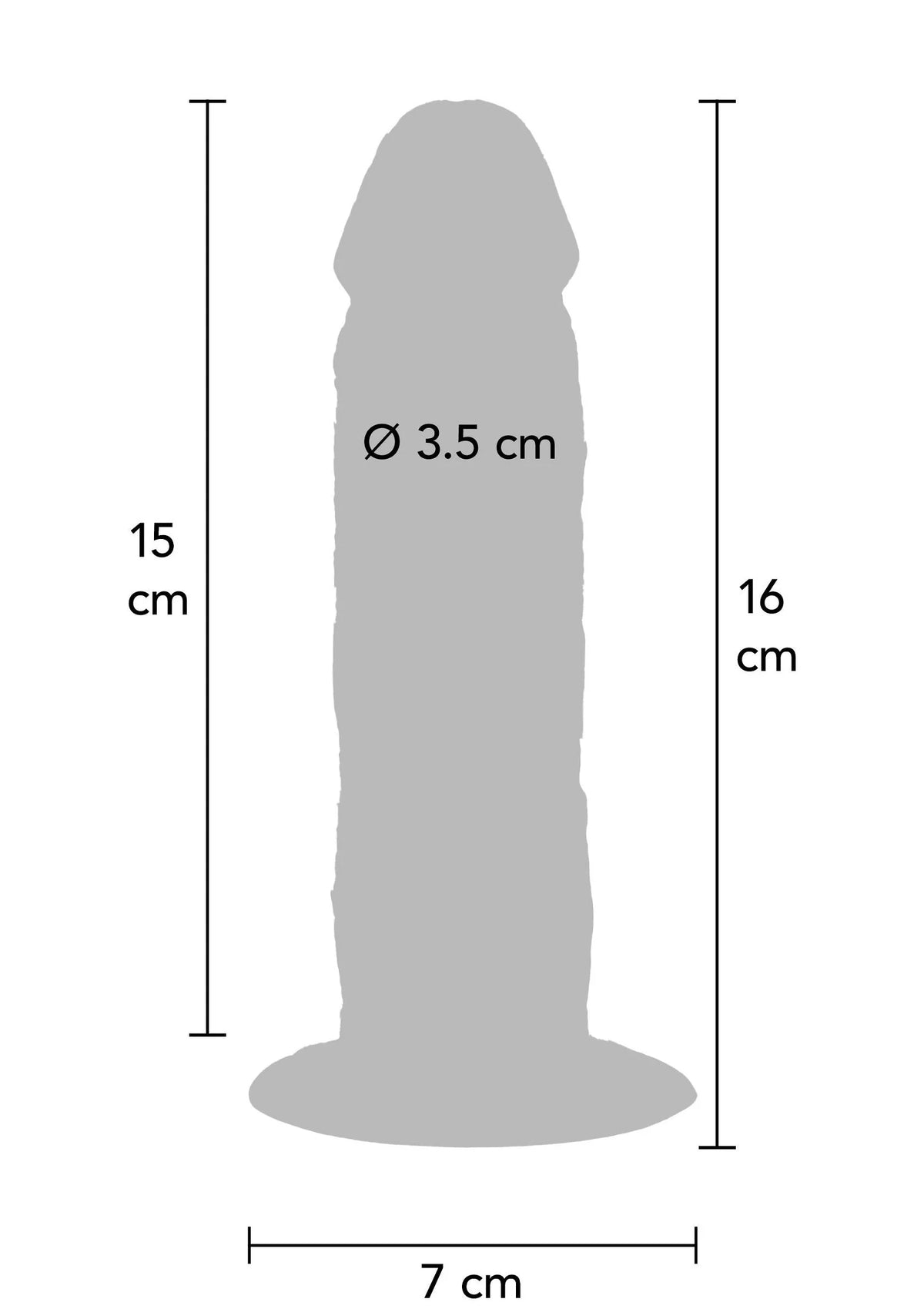 Bestel: Get Real Silicone Foreskin Dong 15 cm by ToyJoy - bij Happytoys: de erotische sex webshop | liever Happy dan Easy ⭐⭐⭐⭐⭐