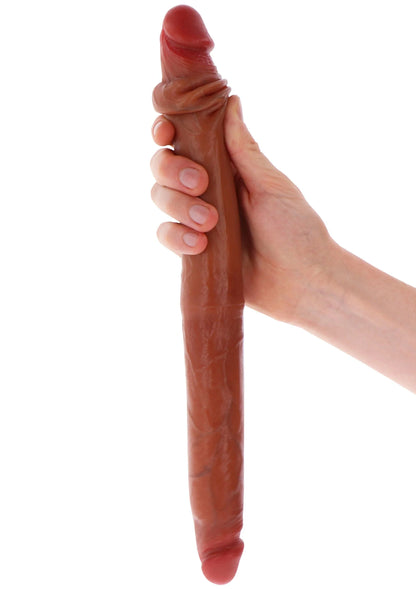 Bestel: Get Real Silicone Foreskin Double Dong 40 cm by ToyJoy - bij Happytoys: de erotische sex webshop | liever Happy dan Easy ⭐⭐⭐⭐⭐