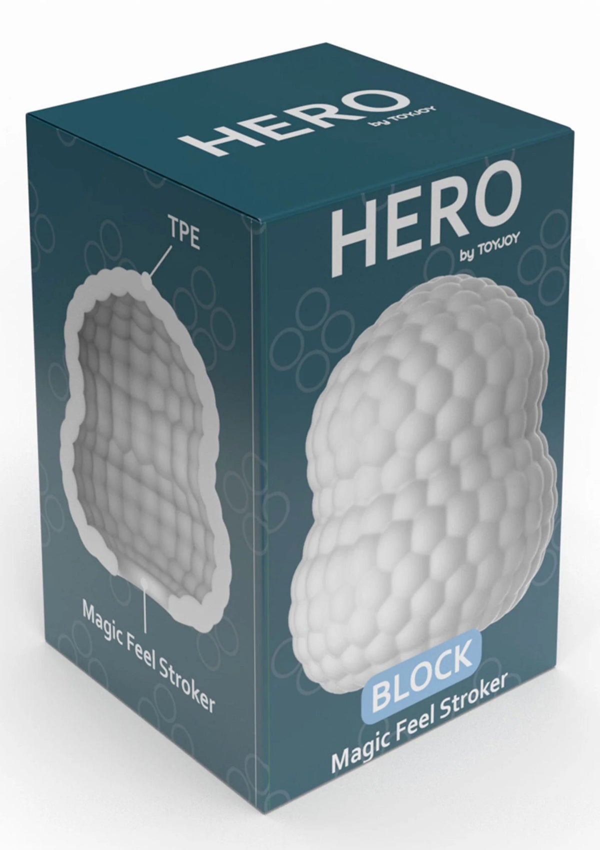 Bestel: Mini Masturbator Block by ToyJoy - bij Happytoys: de erotische sex webshop | liever Happy dan Easy ⭐⭐⭐⭐⭐