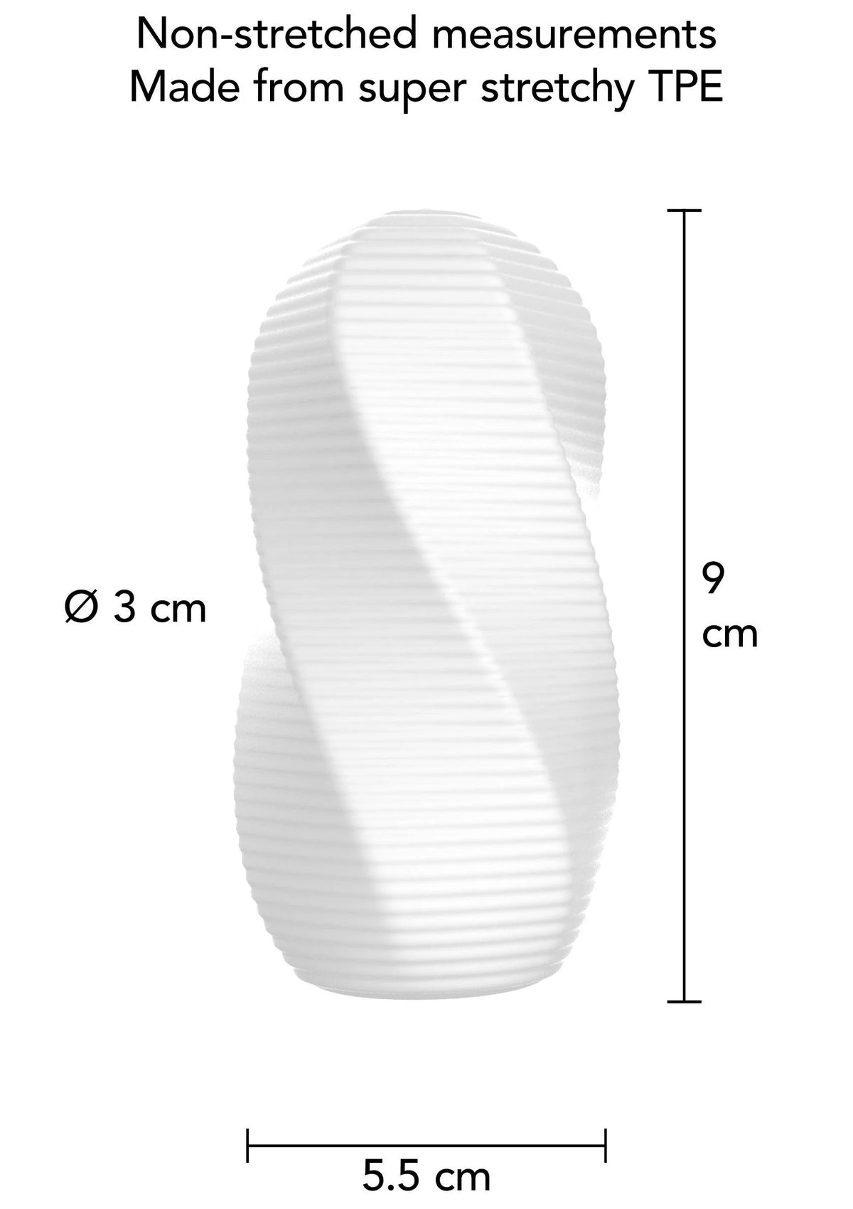Bestel: Medium Masturbator Swirl by ToyJoy - bij Happytoys: de erotische sex webshop | liever Happy dan Easy ⭐⭐⭐⭐⭐