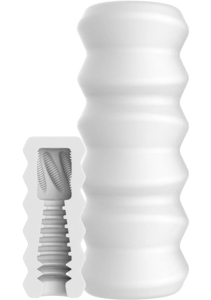 Bestel: Large Masturbator Pilar by ToyJoy - bij Happytoys: de erotische sex webshop | liever Happy dan Easy ⭐⭐⭐⭐⭐ - Default Title - 11311 - WHITE