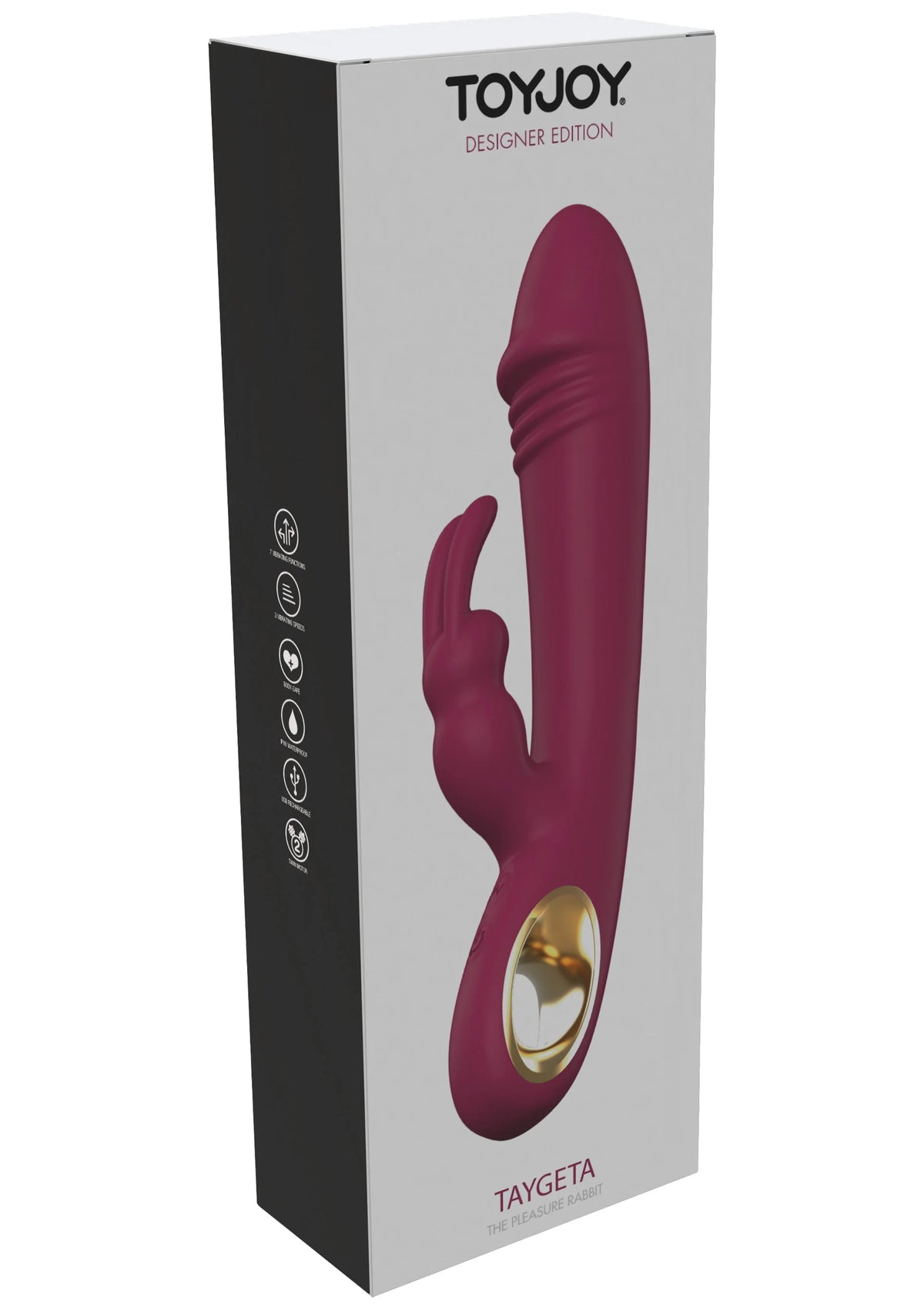 Bestel: Taygeta Pleasure Rabbit by ToyJoy Designer Edition - bij Happytoys: de erotische sex webshop | liever Happy dan Easy ⭐⭐⭐⭐⭐