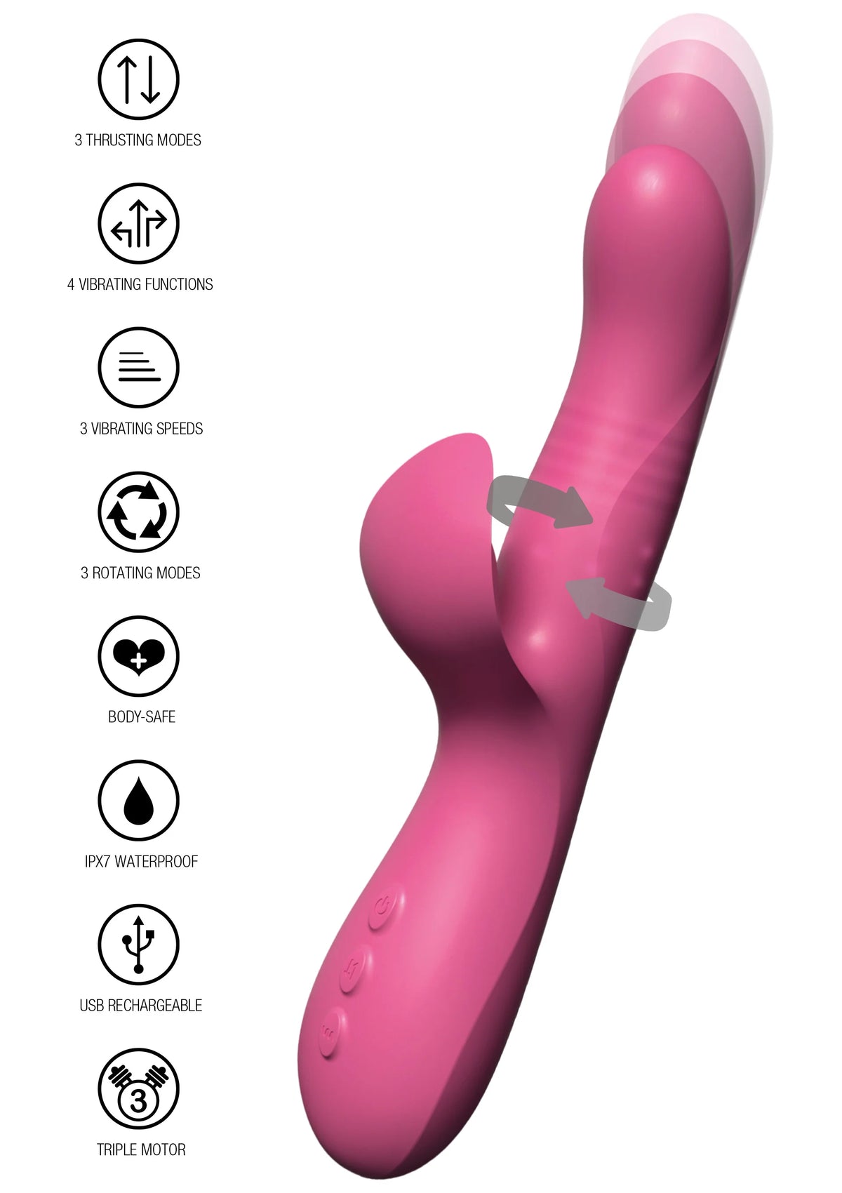 Bestel: Venus II Vibrator by ToyJoy - bij Happytoys: de erotische sex webshop | liever Happy dan Easy ⭐⭐⭐⭐⭐