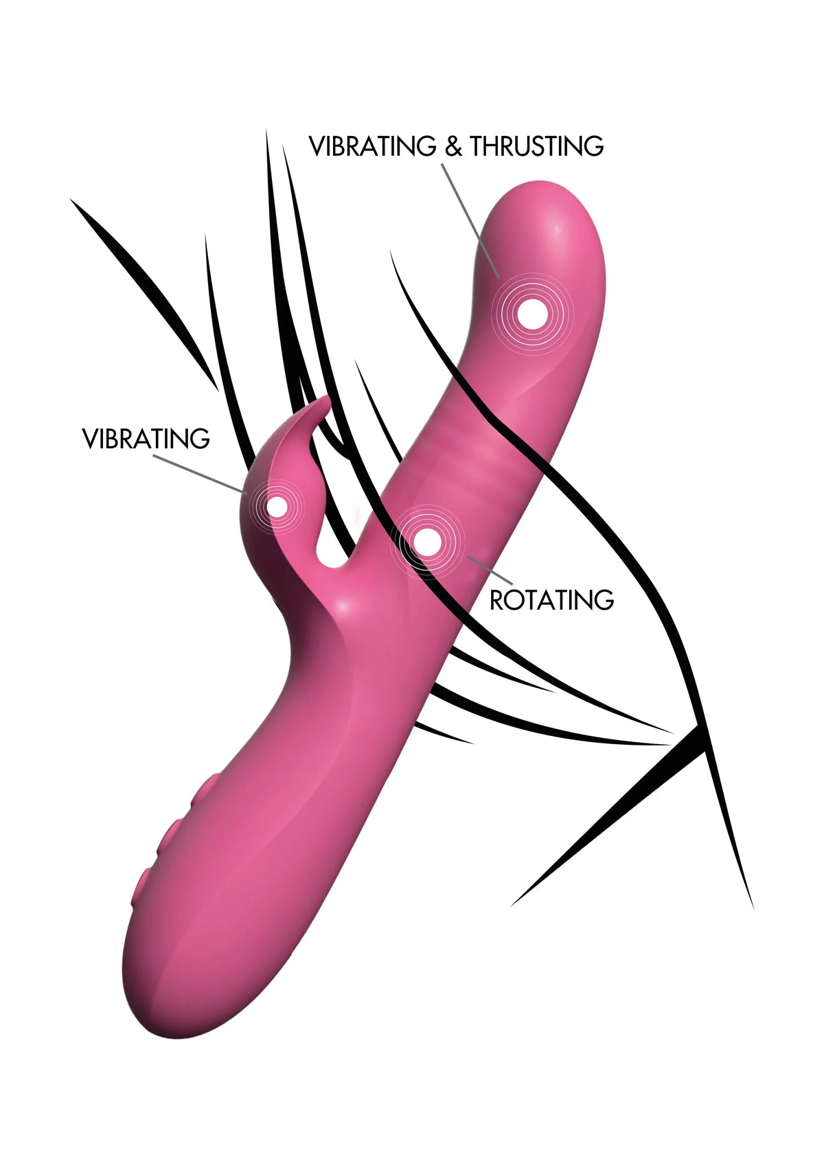 Bestel: Venus II Vibrator by ToyJoy - bij Happytoys: de erotische sex webshop | liever Happy dan Easy ⭐⭐⭐⭐⭐