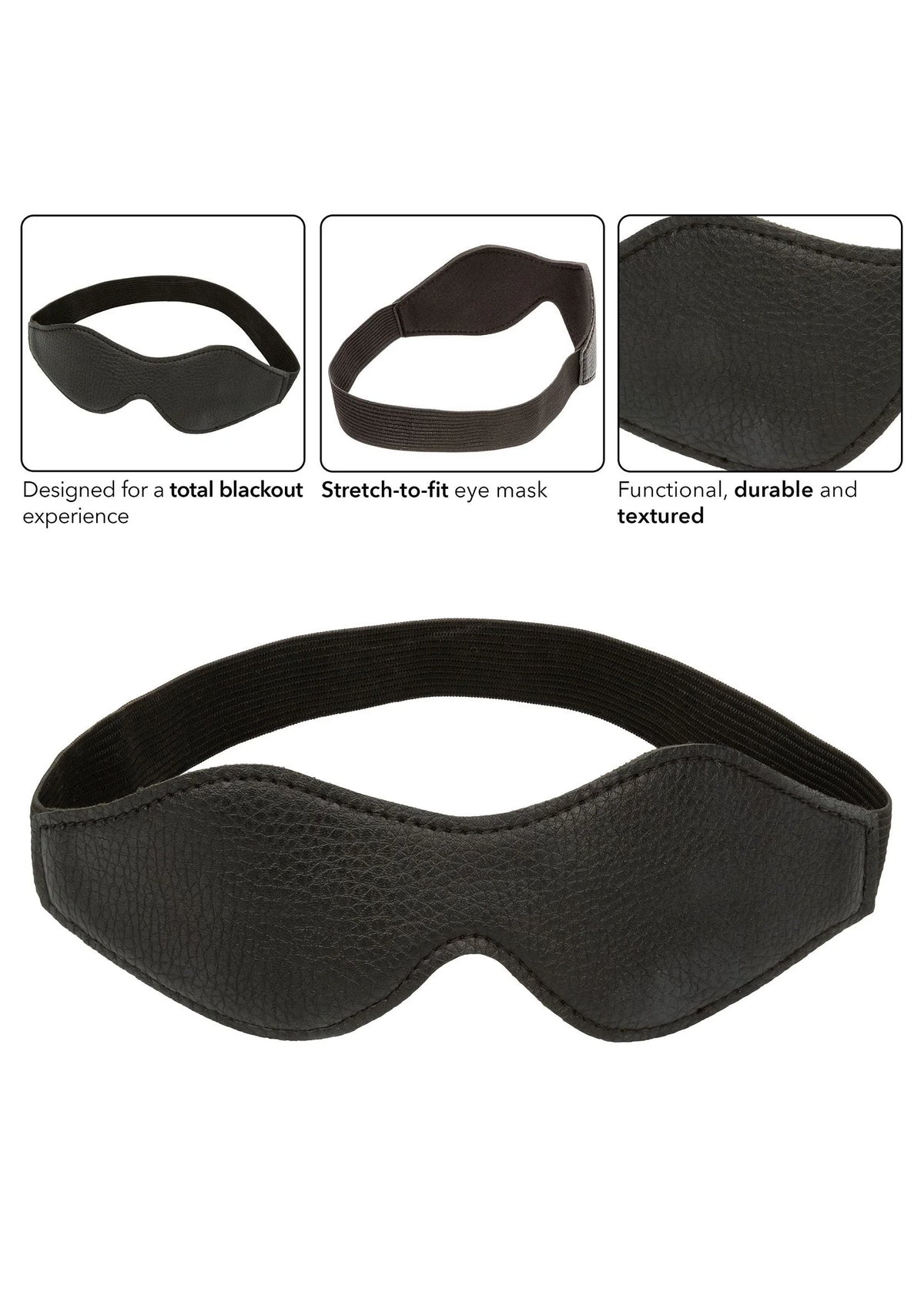 Bestel: Nocturnal Eye Mask by CalExotics - bij Happytoys: de erotische sex webshop | liever Happy dan Easy ⭐⭐⭐⭐⭐