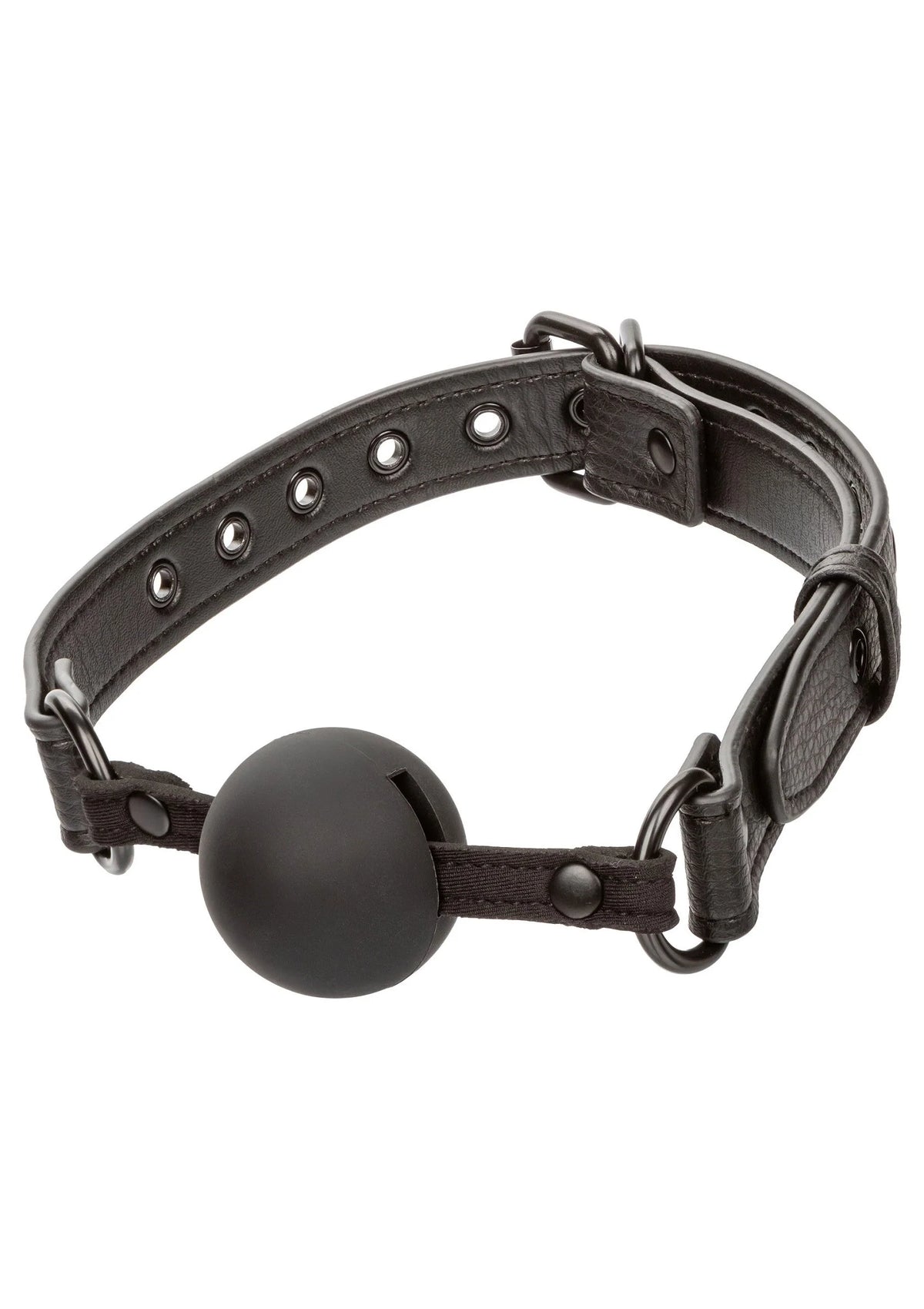 Bestel: Nocturnal Ball Gag by CalExotics - bij Happytoys: de erotische sex webshop | liever Happy dan Easy ⭐⭐⭐⭐⭐ - Default Title - 11931 - BLACK
