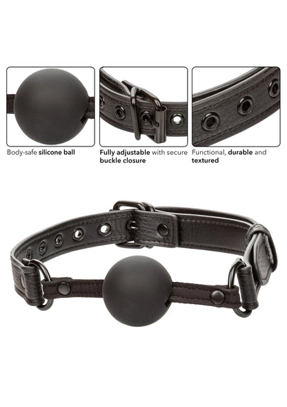 Bestel: Nocturnal Ball Gag by CalExotics - bij Happytoys: de erotische sex webshop | liever Happy dan Easy ⭐⭐⭐⭐⭐