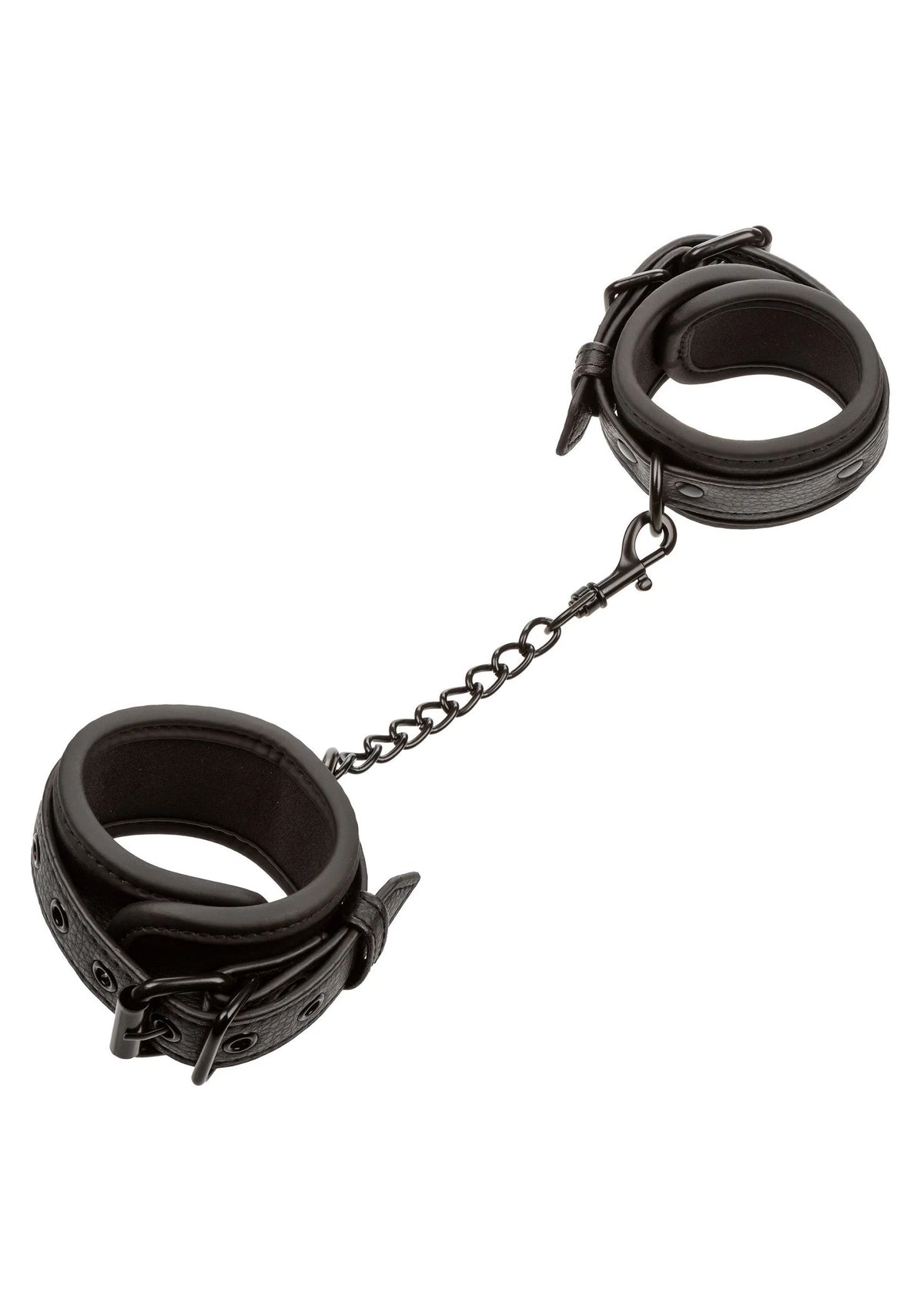 Bestel: Nocturnal Wrist Cuffs by CalExotics - bij Happytoys: de erotische sex webshop | liever Happy dan Easy ⭐⭐⭐⭐⭐ - Default Title - 11933 - BLACK