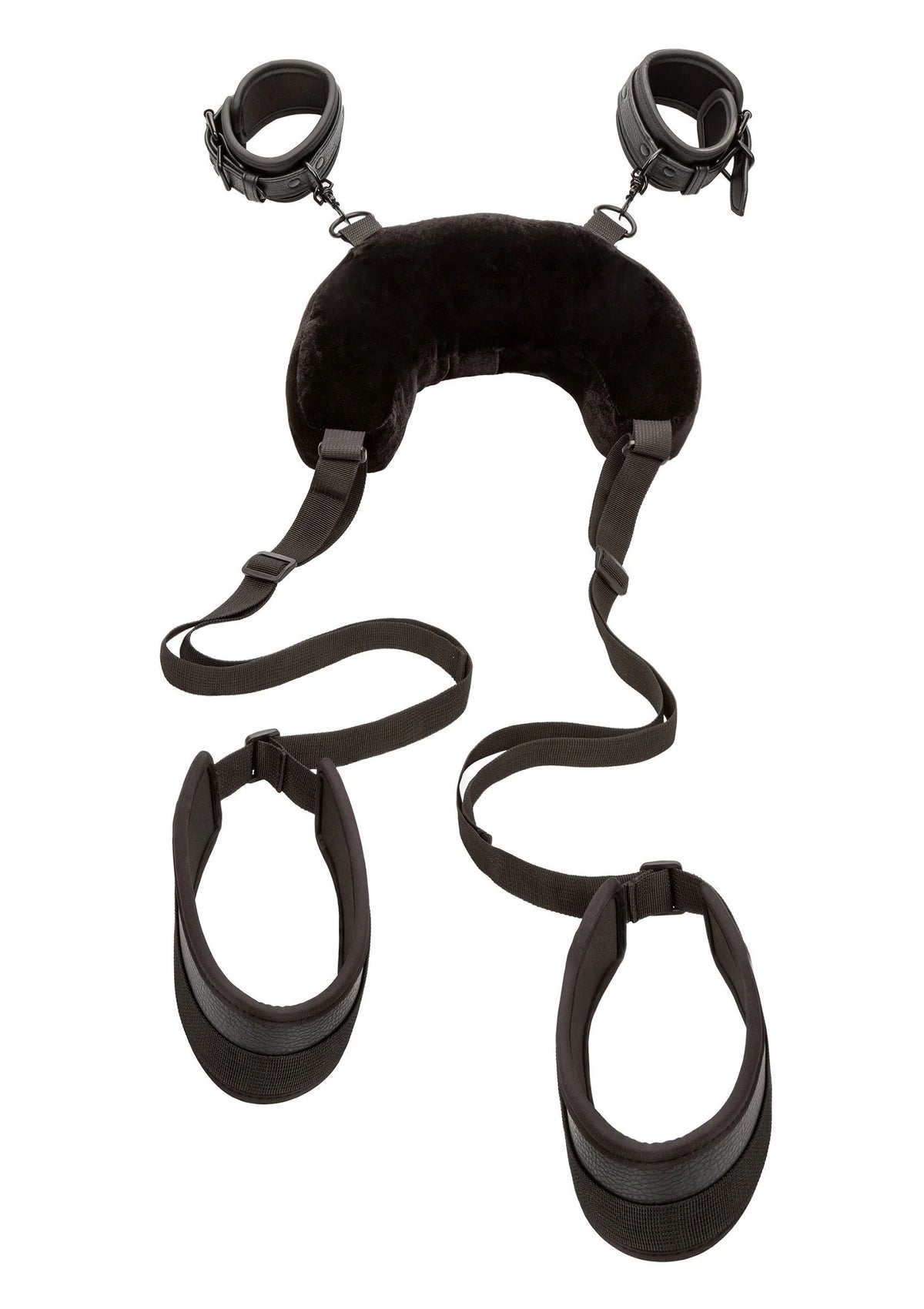 Bestel: Nocturnal Position Strap with Pillow by CalExotics - bij Happytoys: de erotische sex webshop | liever Happy dan Easy ⭐⭐⭐⭐⭐ - Default Title - 11940 - BLACK