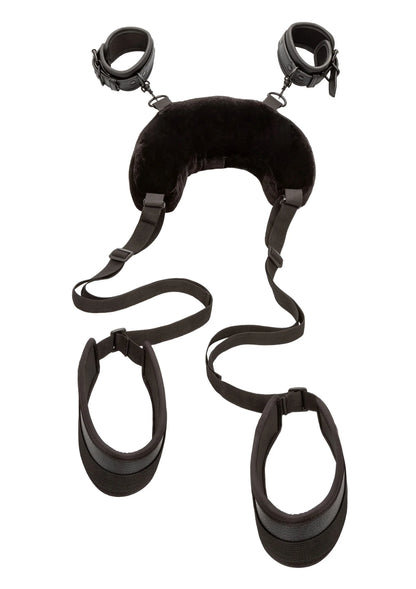 Bestel: Nocturnal Position Strap with Pillow by CalExotics - bij Happytoys: de erotische sex webshop | liever Happy dan Easy ⭐⭐⭐⭐⭐ - Default Title - 11940 - BLACK