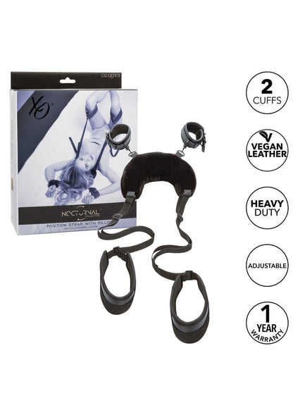 Bestel: Nocturnal Position Strap with Pillow by CalExotics - bij Happytoys: de erotische sex webshop | liever Happy dan Easy ⭐⭐⭐⭐⭐