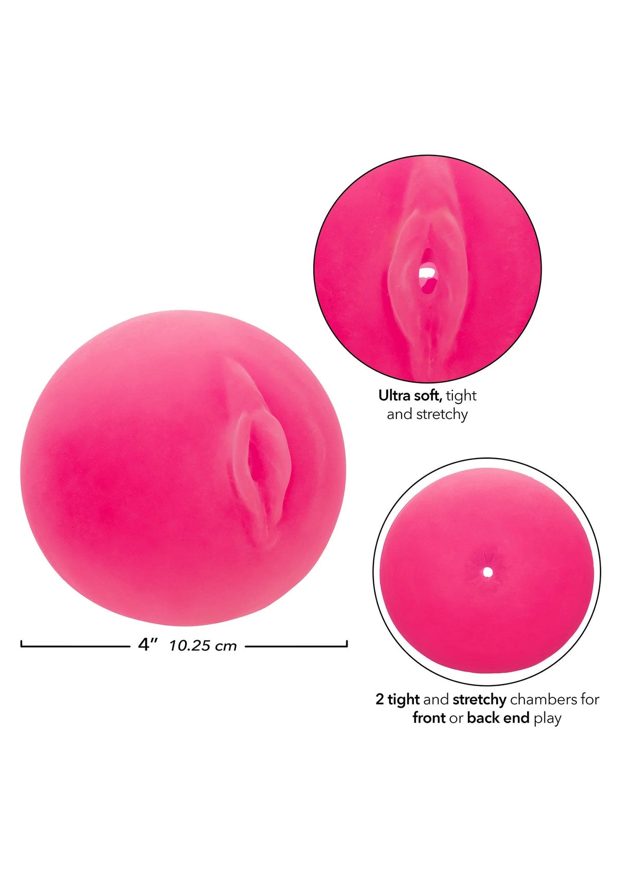 Bestel: Pop Sock Pussy Ass by CalExotics - bij Happytoys: de erotische sex webshop | liever Happy dan Easy ⭐⭐⭐⭐⭐