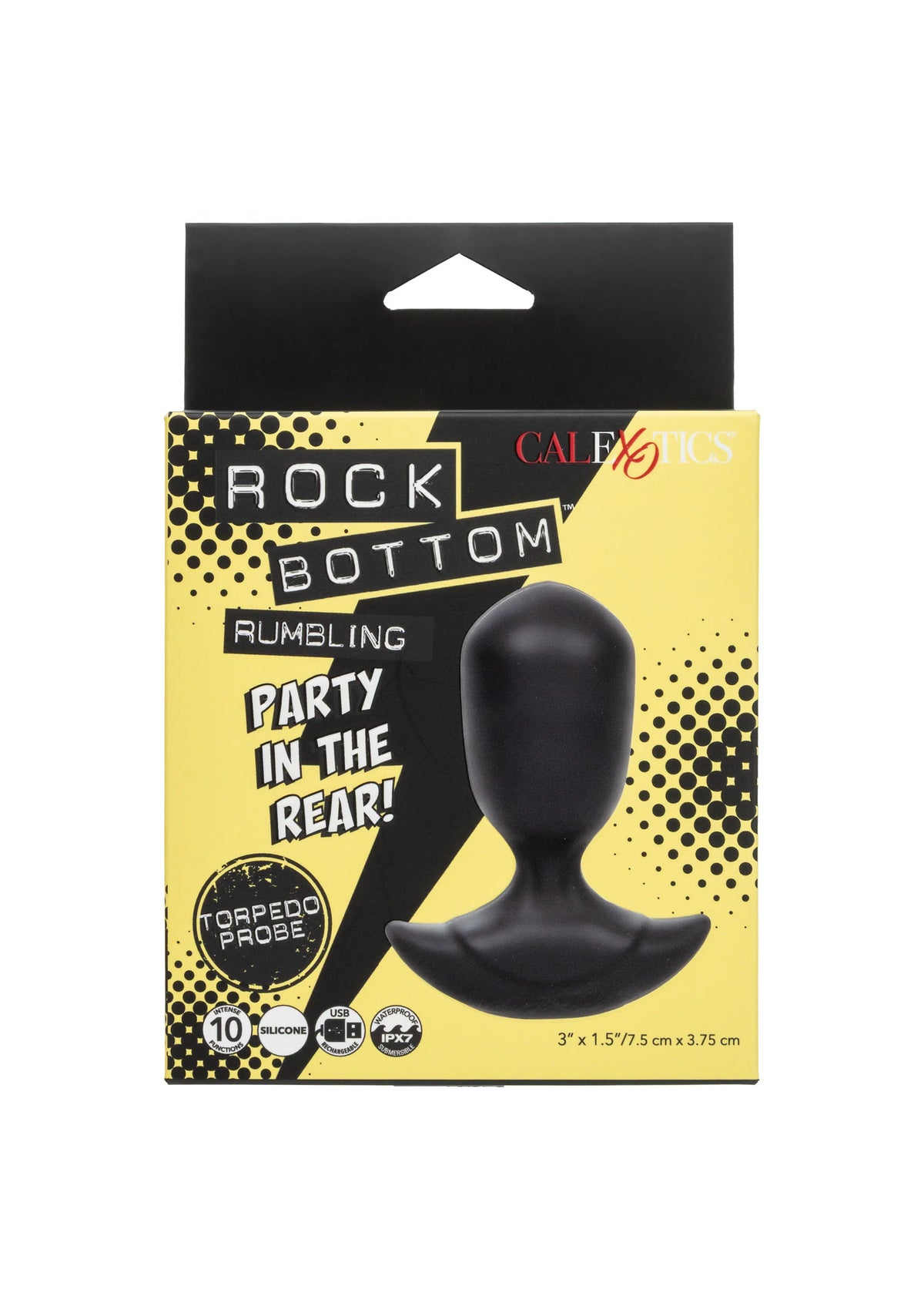 Bestel: Rumbling Torpedo Probe by CalExotics Rock Bottom - bij Happytoys: de erotische sex webshop | liever Happy dan Easy ⭐⭐⭐⭐⭐