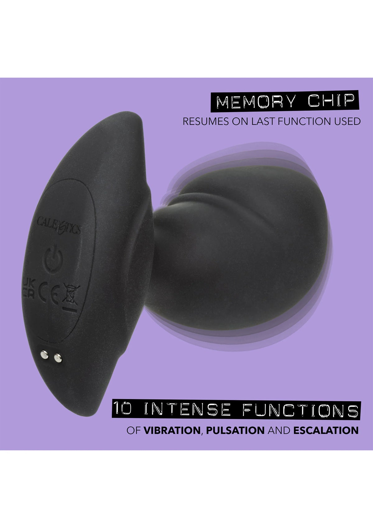 Bestel: Rumbling Stud Probe by CalExotics Rock Bottom - bij Happytoys: de erotische sex webshop | liever Happy dan Easy ⭐⭐⭐⭐⭐