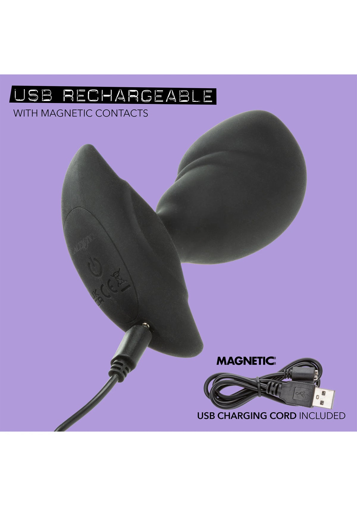 Bestel: Rumbling Stud Probe by CalExotics Rock Bottom - bij Happytoys: de erotische sex webshop | liever Happy dan Easy ⭐⭐⭐⭐⭐