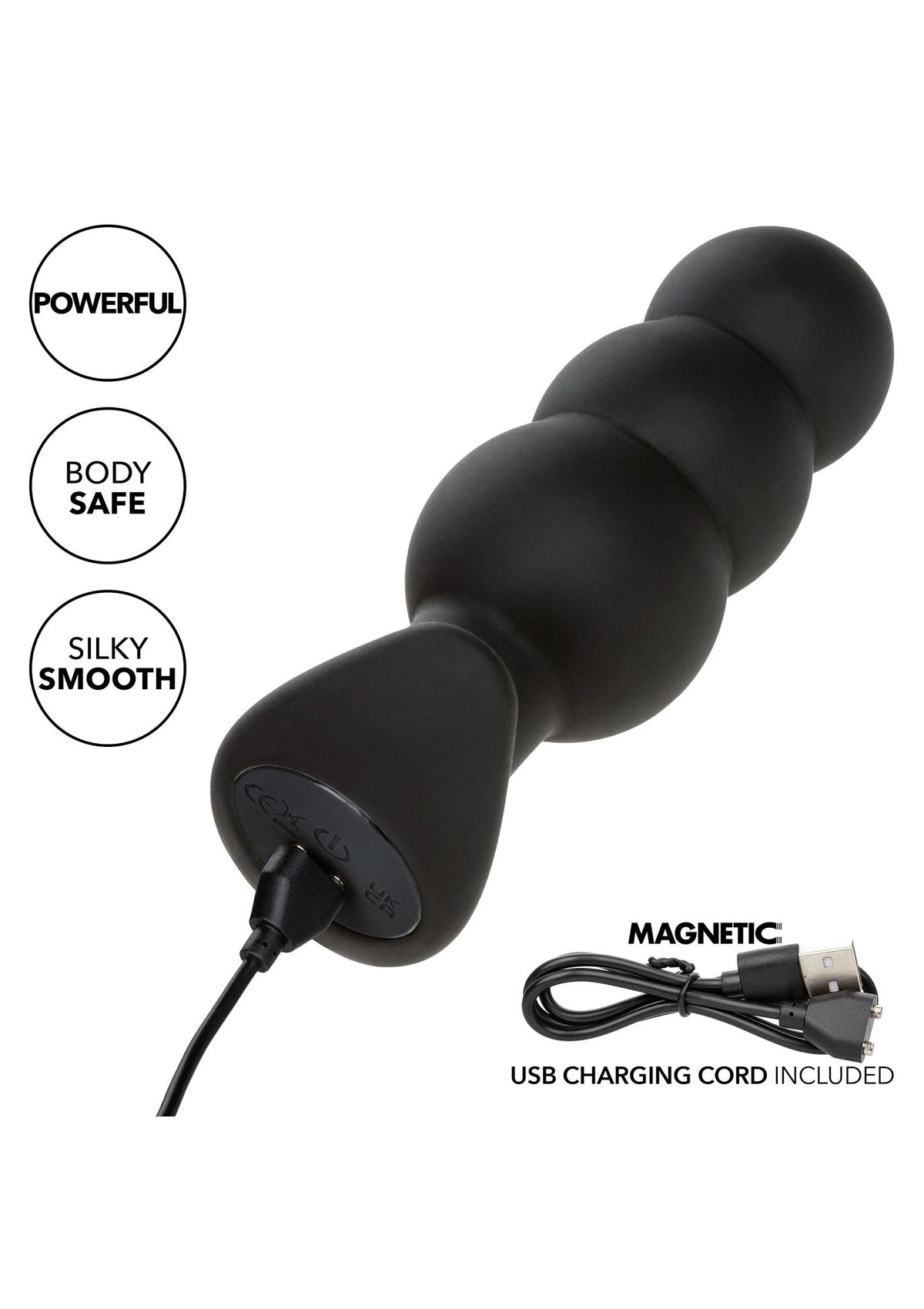 Bestel: Rock Bottom Beaded Probe by CalExotics - bij Happytoys: de erotische sex webshop | liever Happy dan Easy ⭐⭐⭐⭐⭐