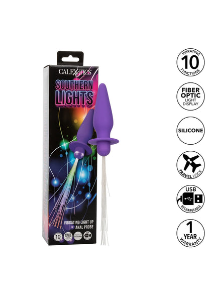 Bestel: Vibrating Light Up Anal Probe by CalExotics - bij Happytoys: de erotische sex webshop | liever Happy dan Easy ⭐⭐⭐⭐⭐