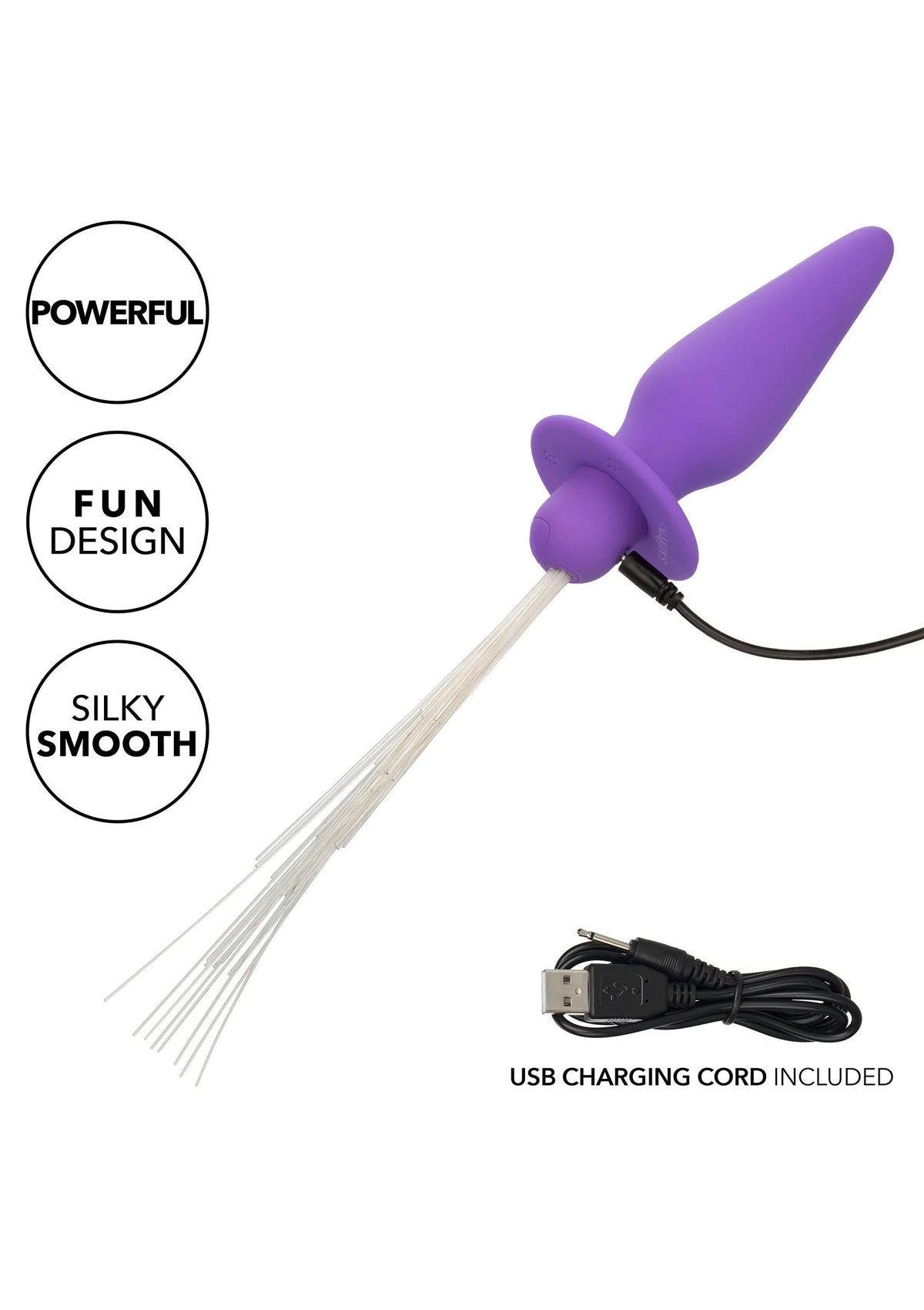 Bestel: Vibrating Light Up Anal Probe by CalExotics - bij Happytoys: de erotische sex webshop | liever Happy dan Easy ⭐⭐⭐⭐⭐