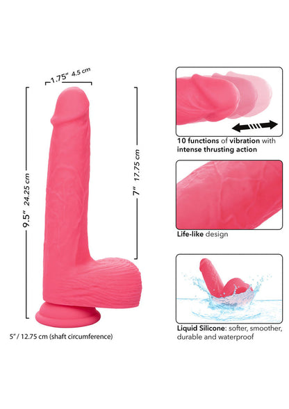 Bestel: Rumbling & Thrusting Vibrator by CalExotics Studs - bij Happytoys: de erotische sex webshop | liever Happy dan Easy ⭐⭐⭐⭐⭐