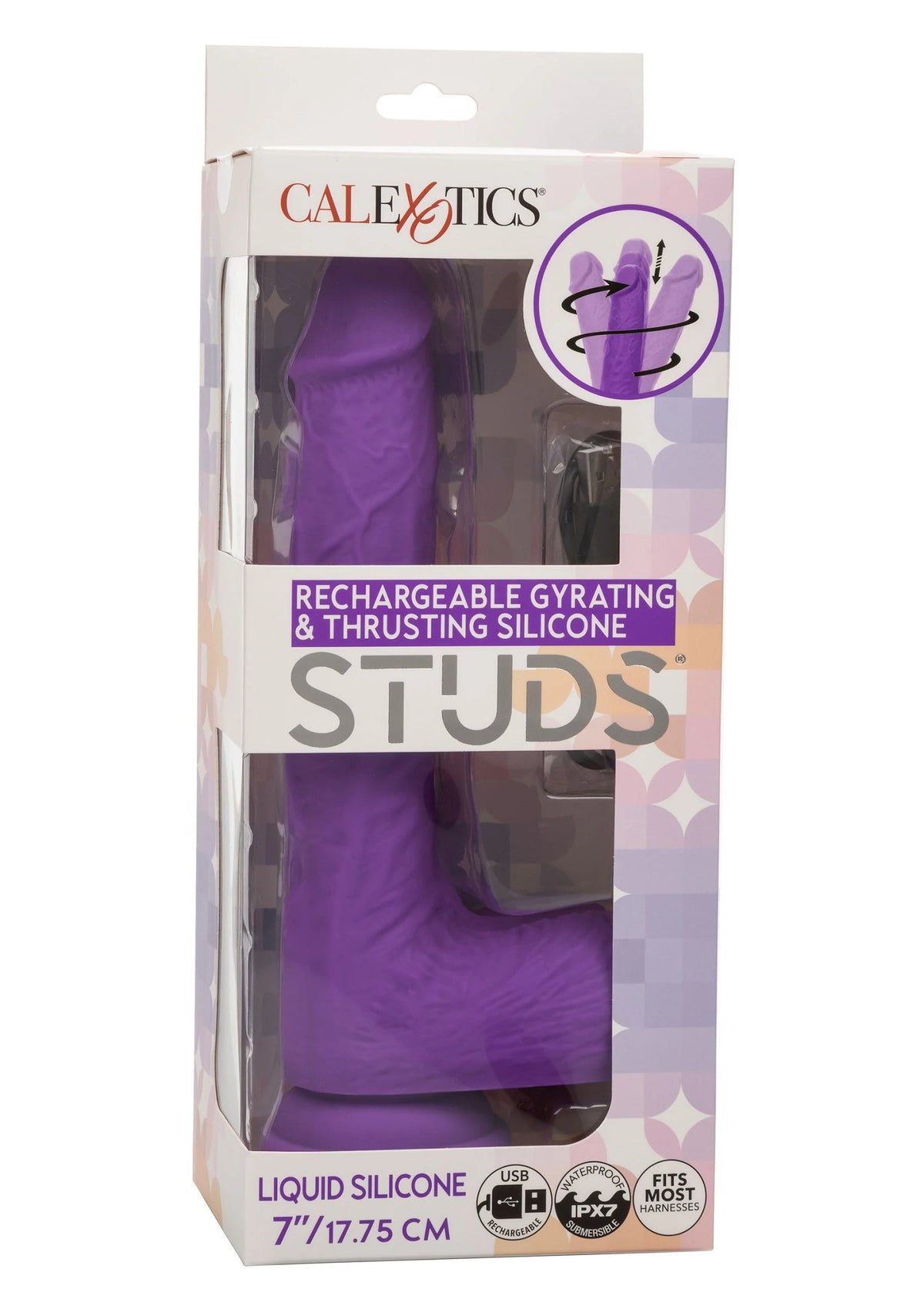 Bestel: Gyrating & Thrusting Studs by CalExotics - bij Happytoys: de erotische sex webshop | liever Happy dan Easy ⭐⭐⭐⭐⭐