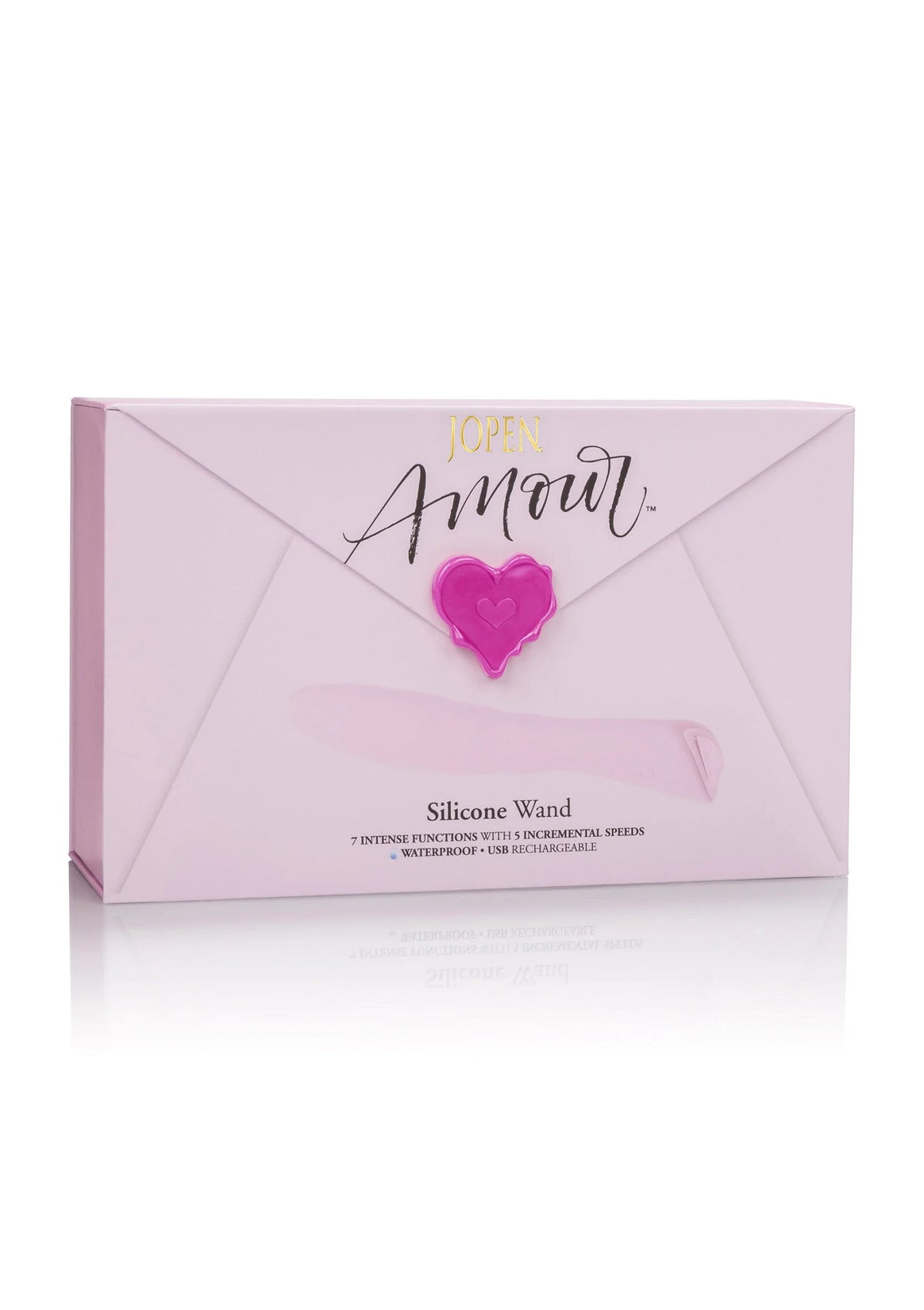 Bestel: Amour Silicone Wand vibrator by Jopen - bij Happytoys: de erotische sex webshop | liever Happy dan Easy ⭐⭐⭐⭐⭐