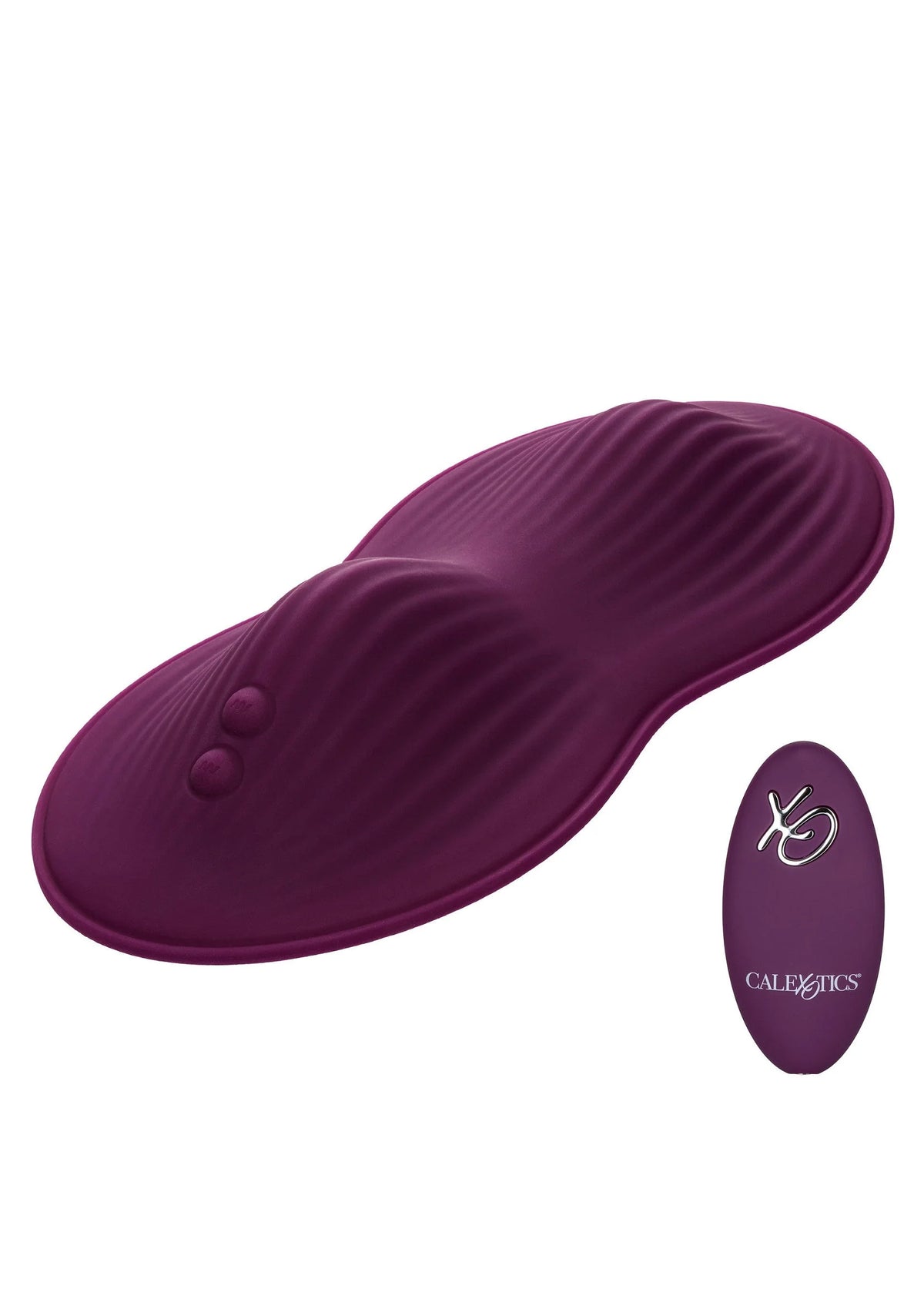 Bestel: Remote Control Dual Rider sit on vibrator by CalExotics - bij Happytoys: de erotische sex webshop | liever Happy dan Easy ⭐⭐⭐⭐⭐ - Default Title - 12006 - PURPLE