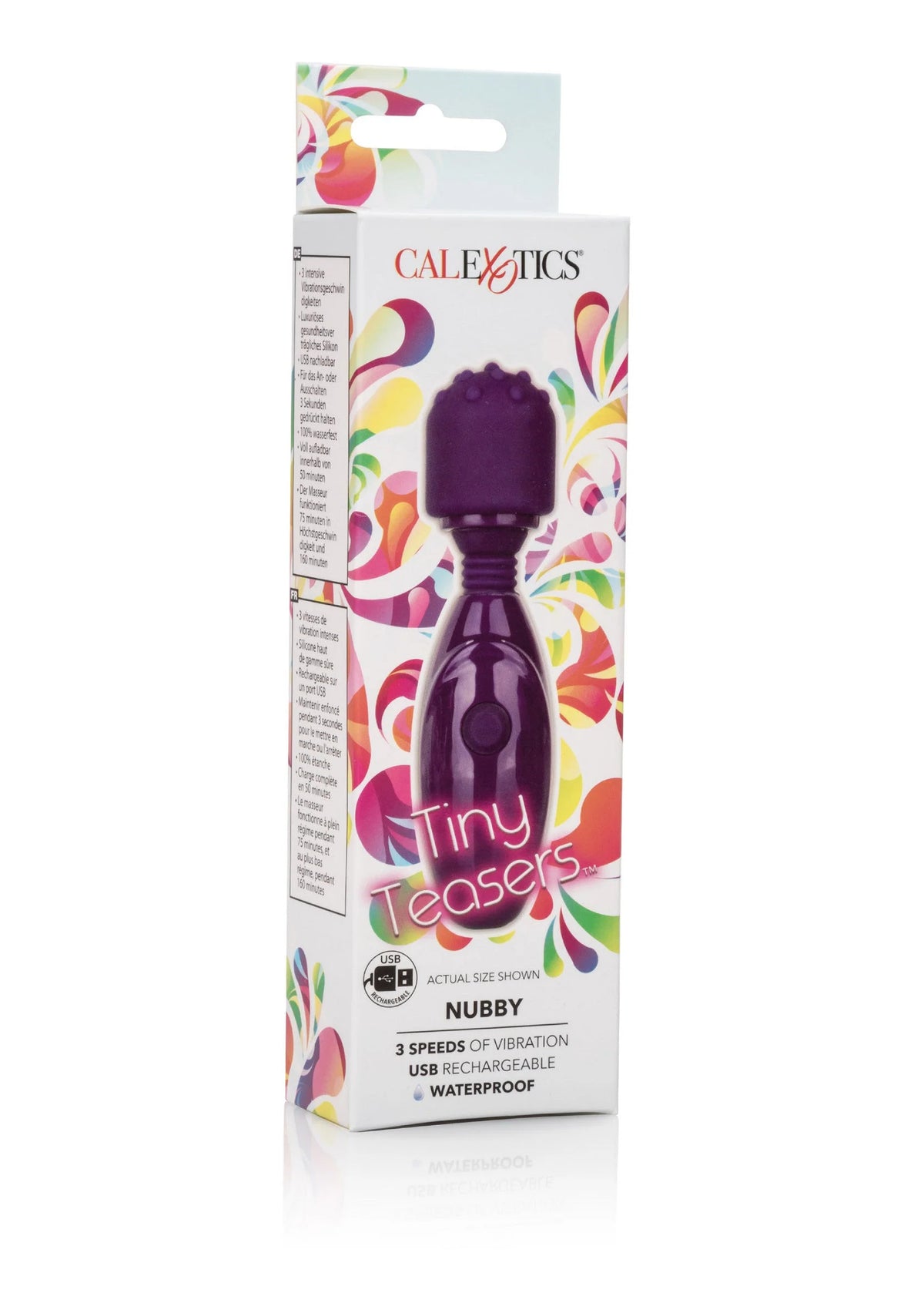 Bestel: Tiny Teasers Nubby kleine vibrator by CalExotics - bij Happytoys: de erotische sex webshop | liever Happy dan Easy ⭐⭐⭐⭐⭐