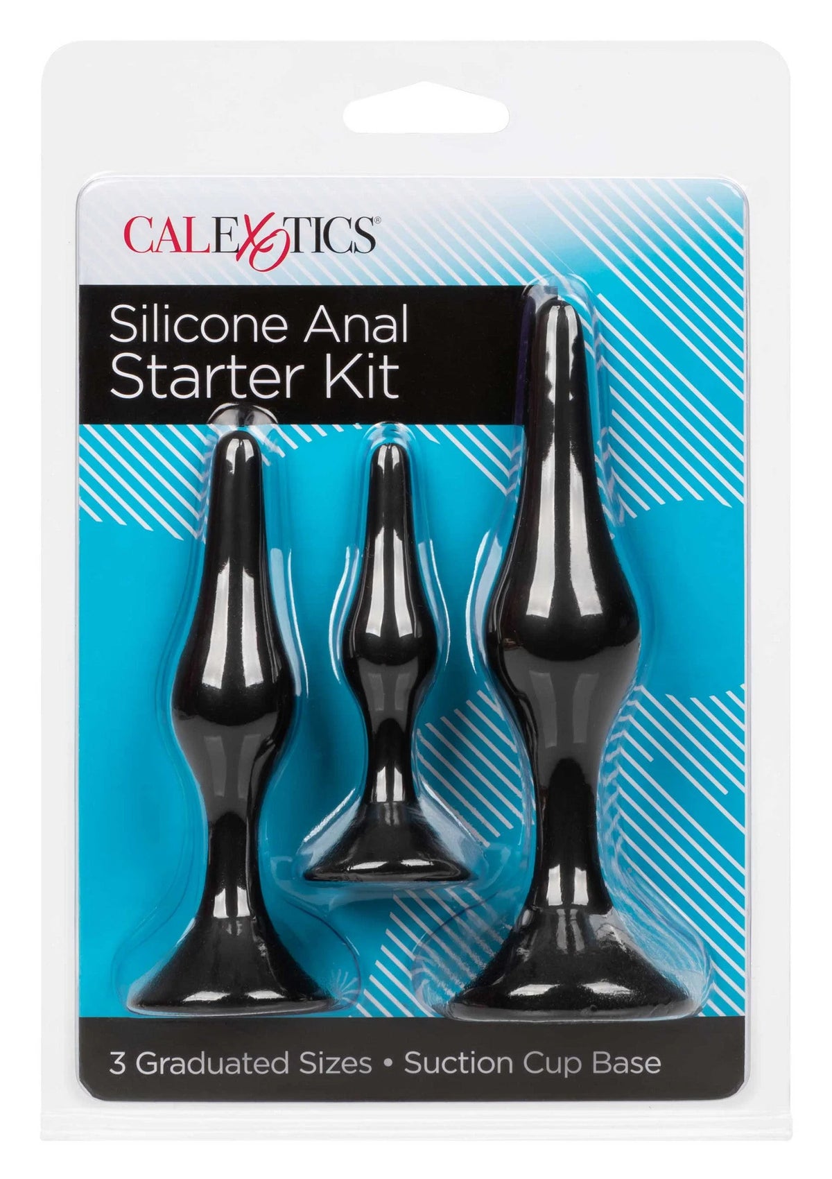 Bestel: Silicone Anal Starter Kit by CalExotics - bij Happytoys: de erotische sex webshop | liever Happy dan Easy ⭐⭐⭐⭐⭐