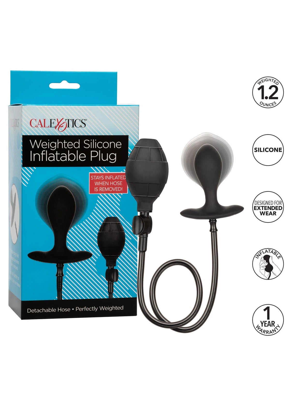 Bestel: Silicone Inflatable Plug - bij Happytoys: de erotische sex webshop | liever Happy dan Easy ⭐⭐⭐⭐⭐