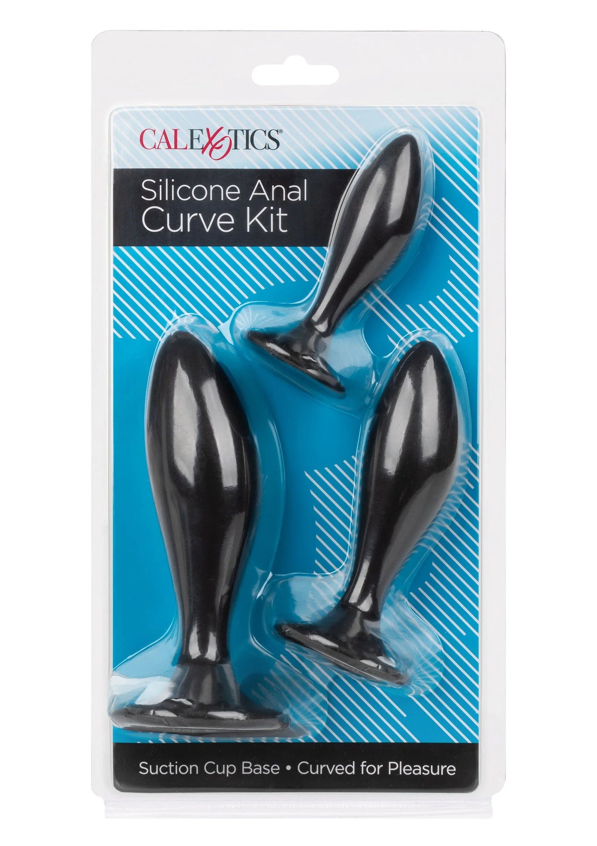 Bestel: Silicone Anal Curve Kit by CalExotics - bij Happytoys: de erotische sex webshop | liever Happy dan Easy ⭐⭐⭐⭐⭐